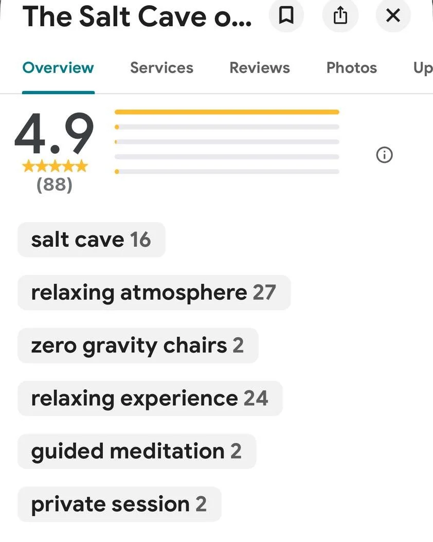 ✨ Testimonial Tuesday ✨

Check out our Google reviews&hellip; do you notice one thing they all have in common? 💛

Relaxation. Healing. Experience and atmosphere.

We are so grateful to share this special space with all of you and honored to be part 