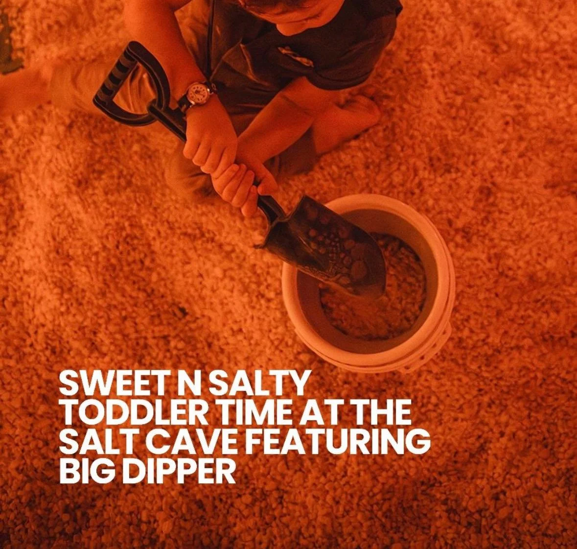🌿 Toddler Time in the Salt Cave 🌿

Looking for a calm, screen-free activity for you and your little one?

Join us for Toddler Time every Wednesday at 10:00 AM and 11:00 AM! At a deep discount to make it affordable for families. 

✨ A peaceful space