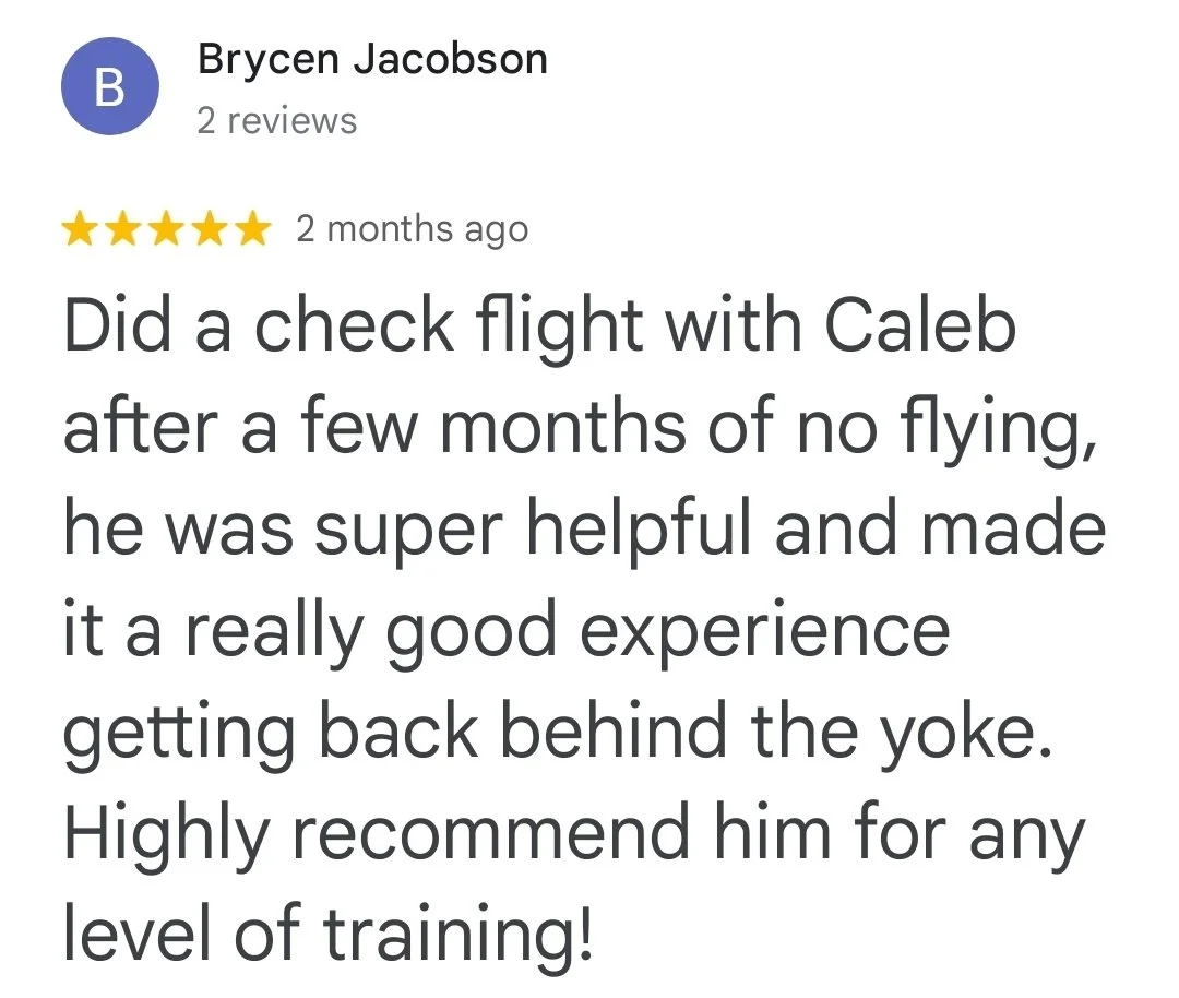 east idaho flight training, fly east idaho, learn to fly