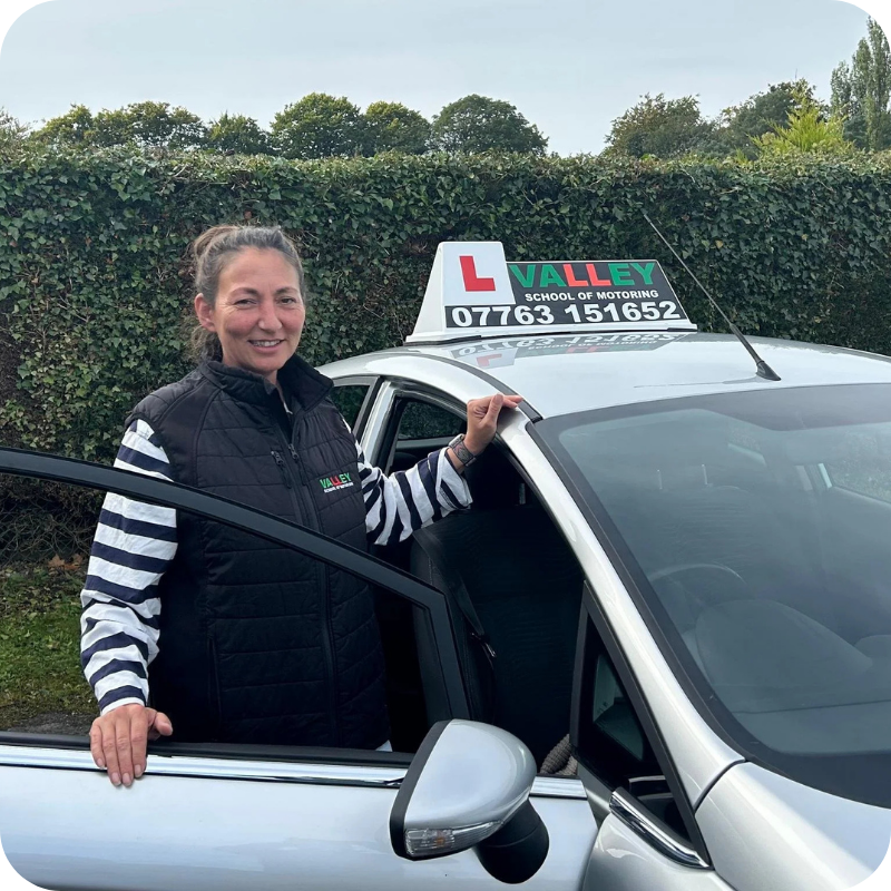 Carla Williams driving instructor based in Pontardawe helping people learn to drive in Neath, Swansea & Morriston.