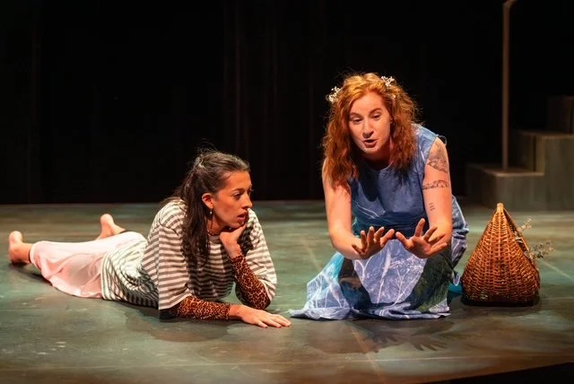 Ainsley Daumler and Laurel Fife in Last Night I Dreamt at NTS Photo by Maxime Cote