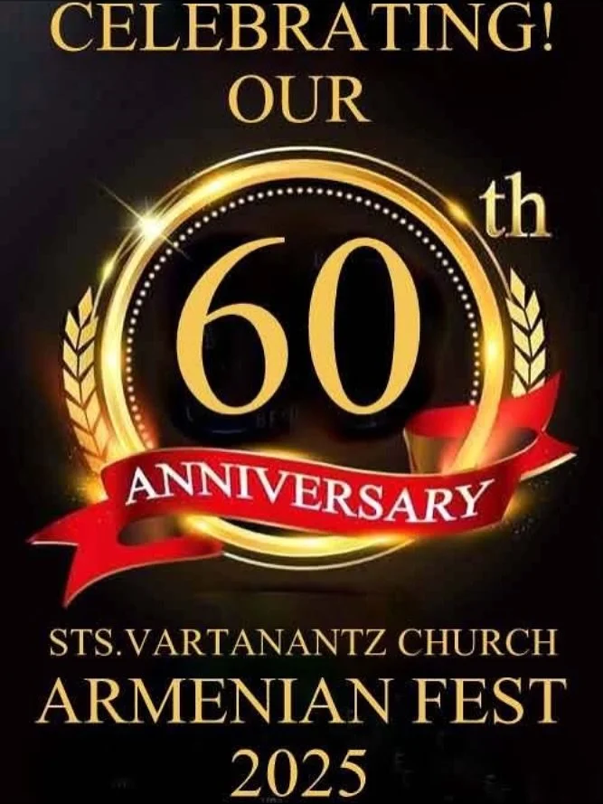 Did you know this year we are celebrating our 60th anniversary?! 
We hope you will join us at Rhodes on the Pawtuxet to celebrate 60 years of Armenian Fest!