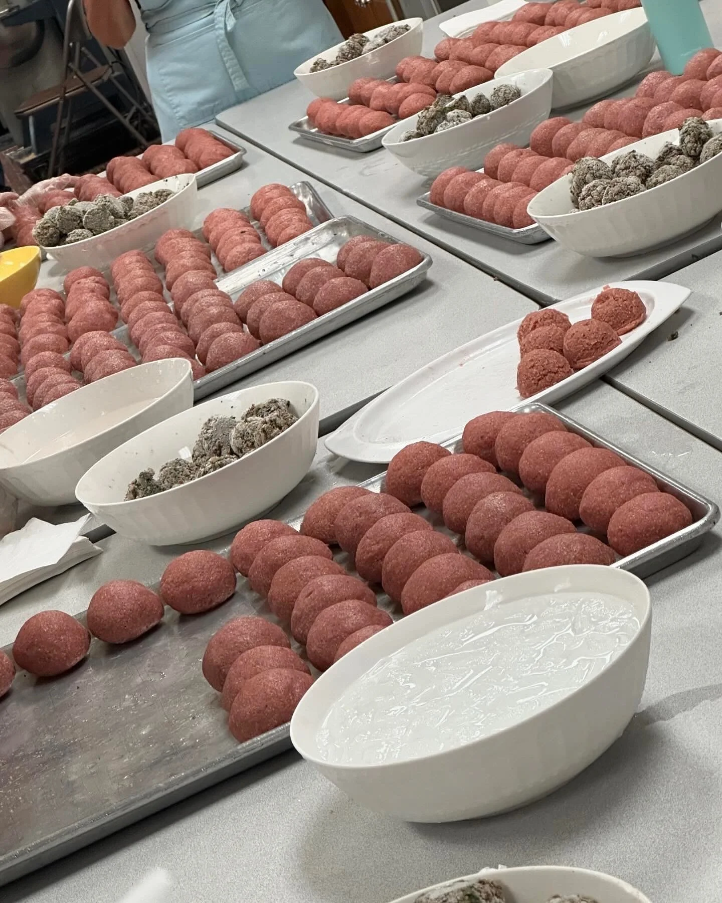 Rainy days call for Kufta! 
You can grab some frozen at the fest for days like this!