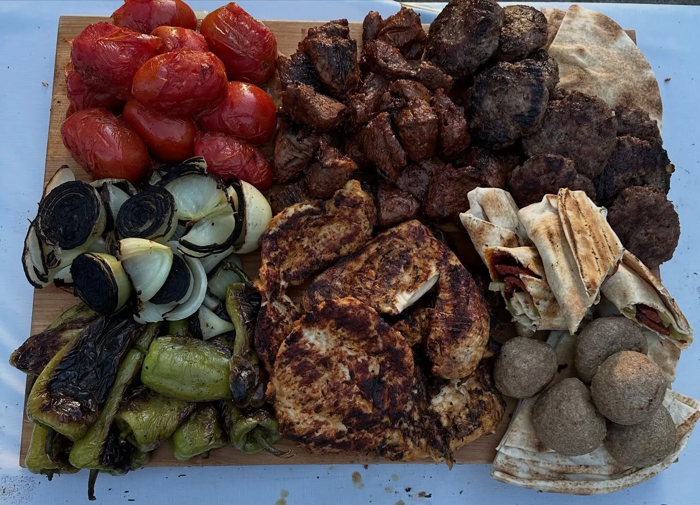 Hungry yet?!
Less than 1 week until we can eat all the delicious Shish Kebab, Losh Kebab, Chicken Kebab, Kufta, Rice Pilaf &amp; more!! 
Don&rsquo;t even get me started on the pastries!!