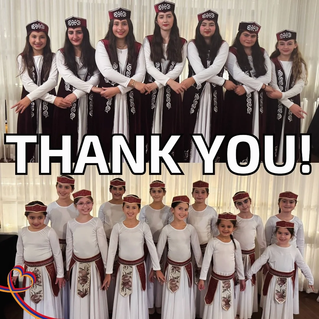 THANK YOU to everyone who joined us for Armenian Fest 2025! To all those who helped, prepared, promoted, ate, danced, and laughed with us, we thank you! We hope you enjoyed sharing our Armenian culture with us! 
See you next year!!