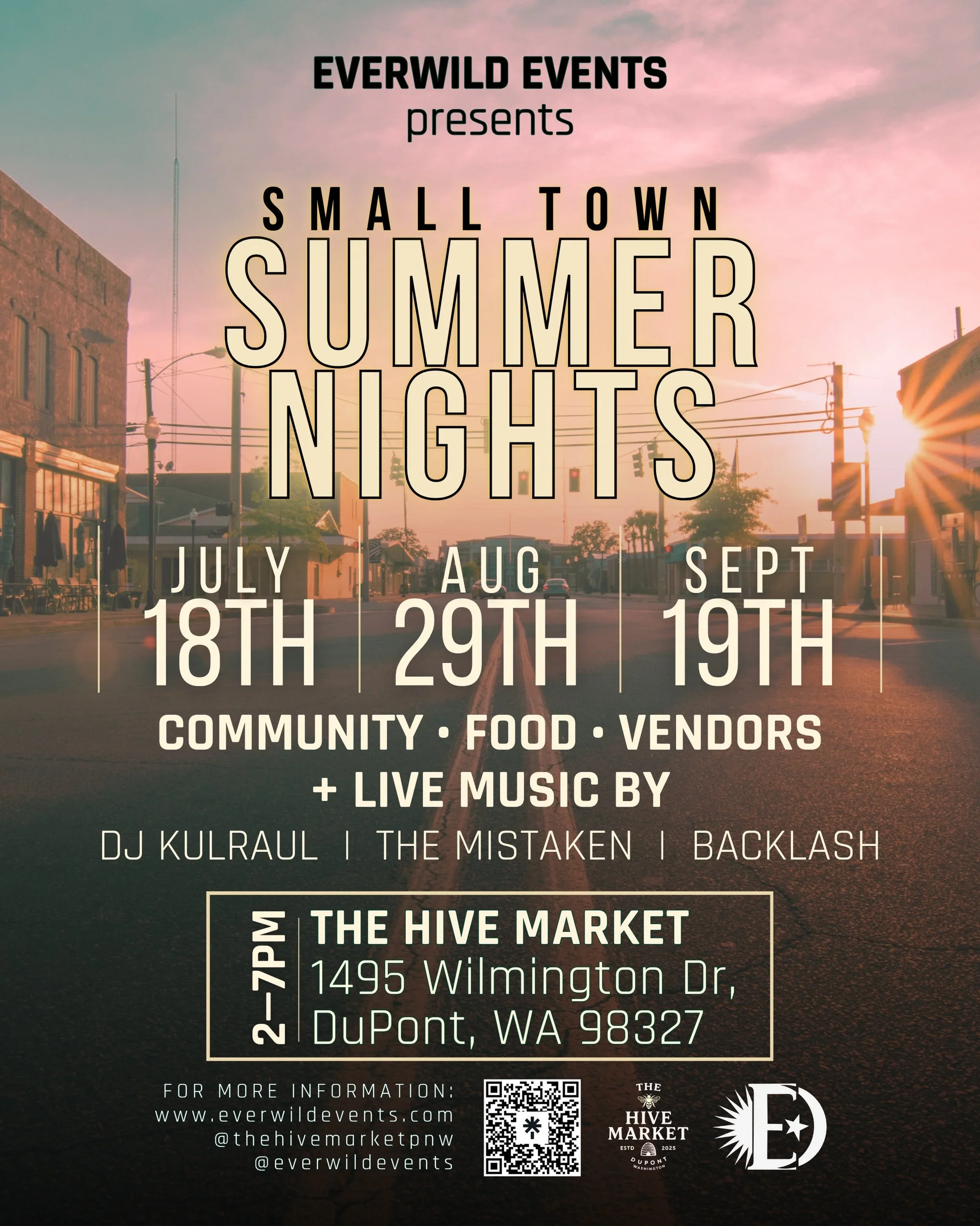 Small Town Summer Nights Market