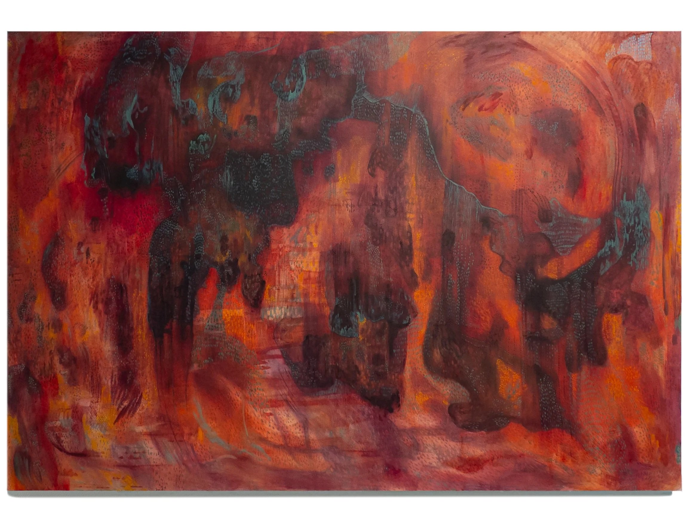 Child of the Universe, 78"x54" oil on canvas