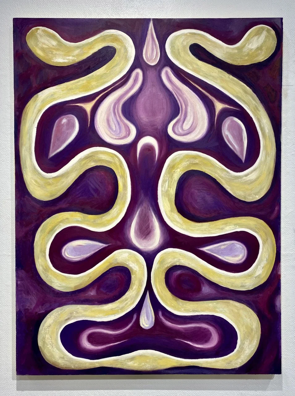 Untitled, 36"x48" oil and wax on canvas