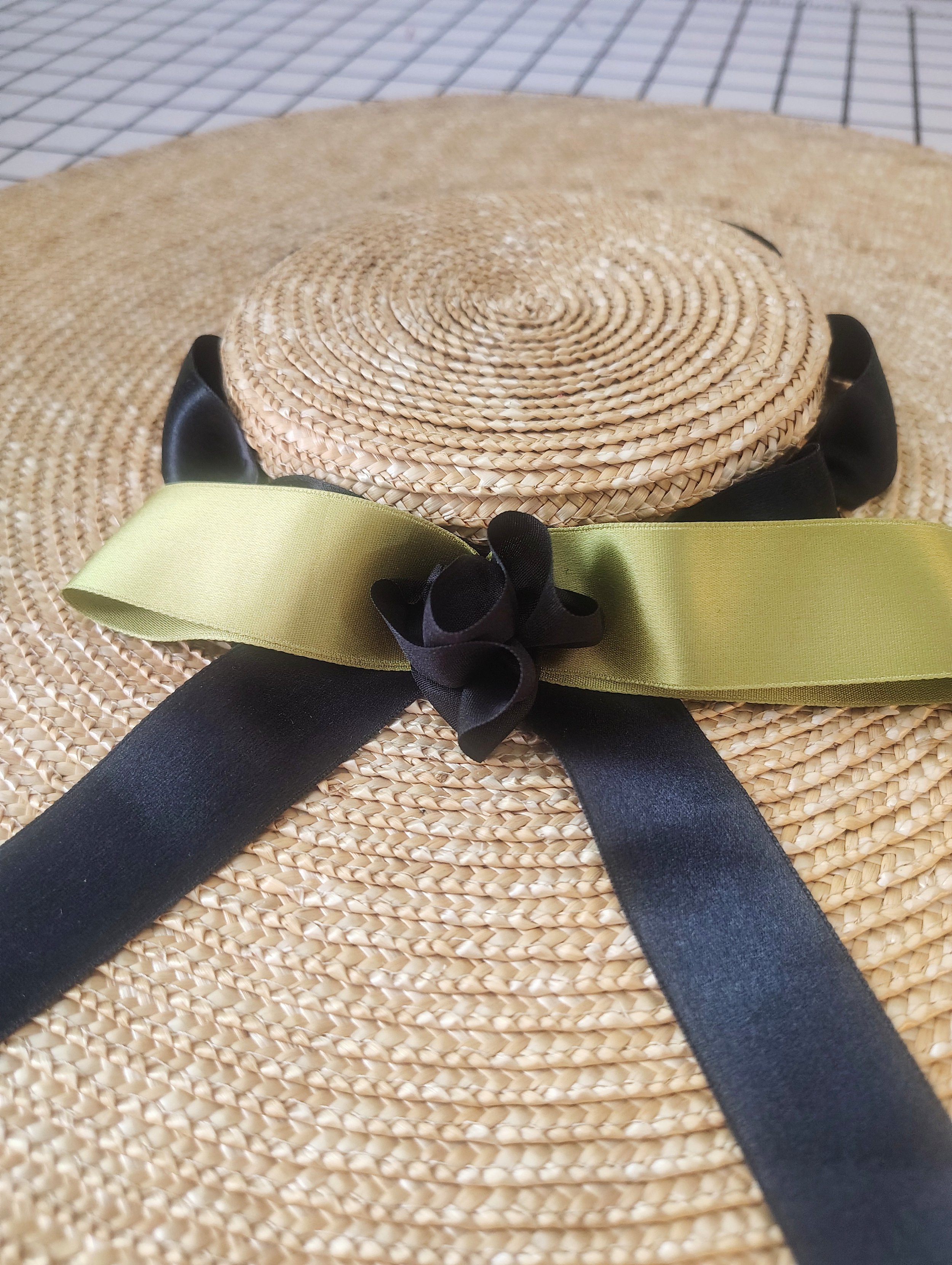 Women's Decorated Straw Hat (Customizable)
