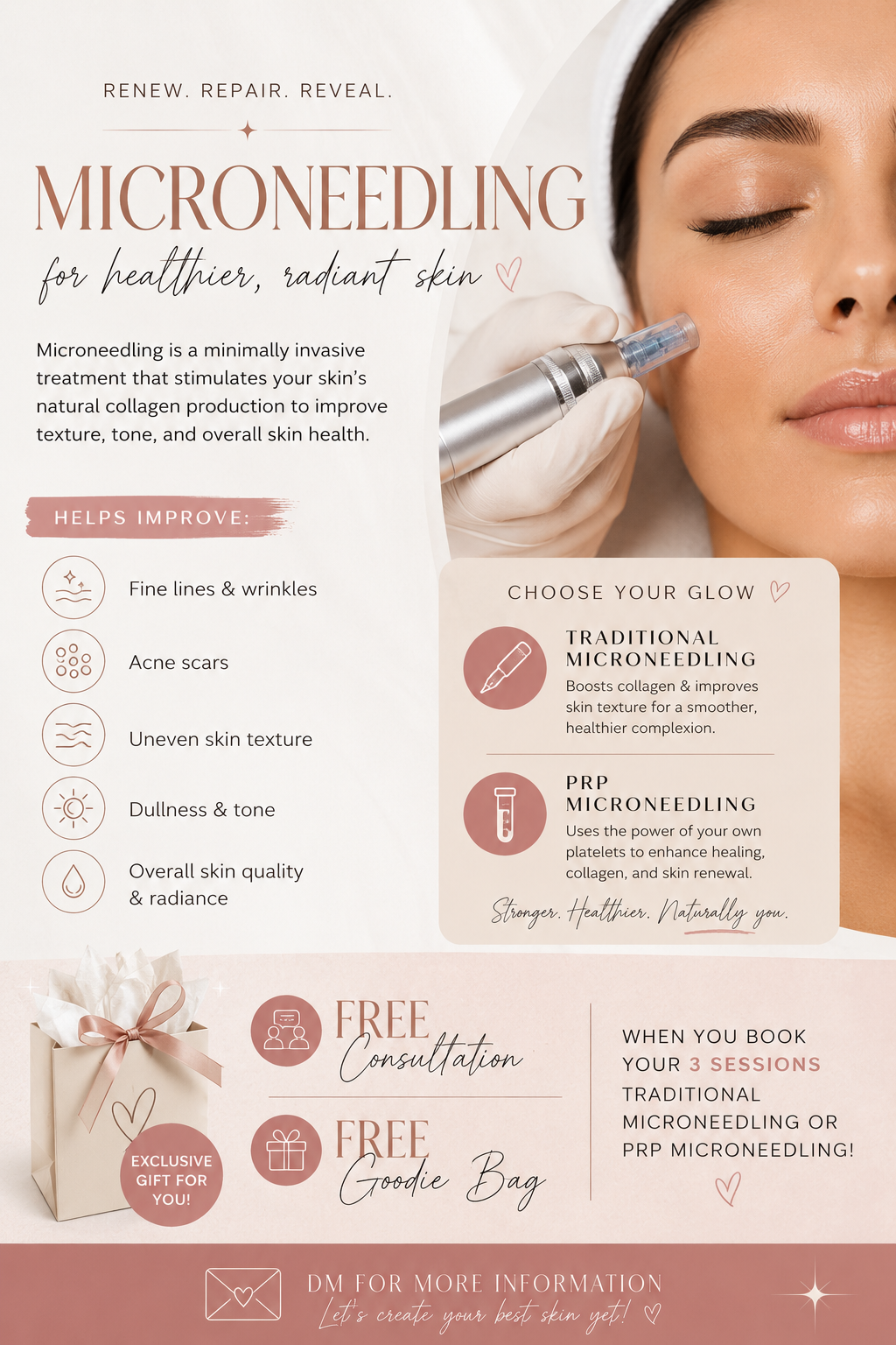 PRP Microneedling (vampire facial)