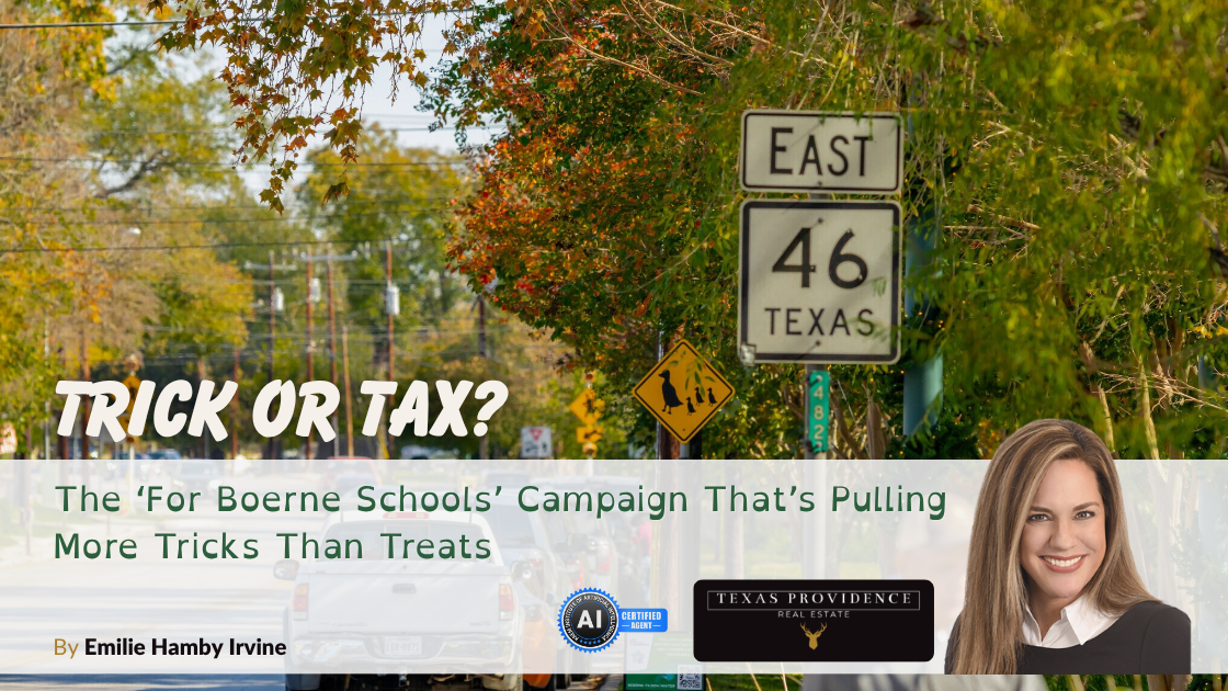 TRICK OR TAX? Boerne’s “For Schools” Campaign Exposed