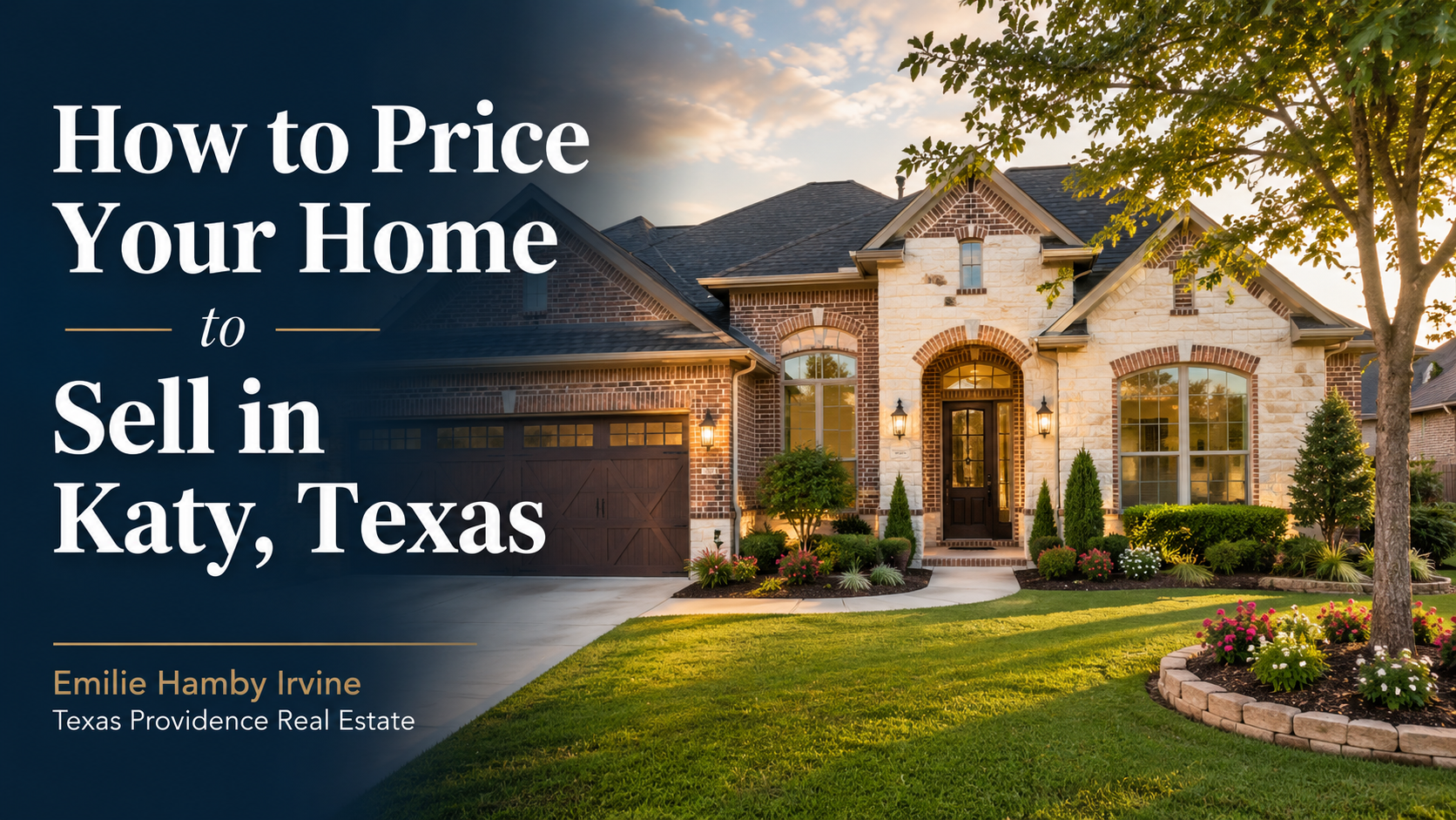 How to Price Your Home to Sell in Katy, Texas