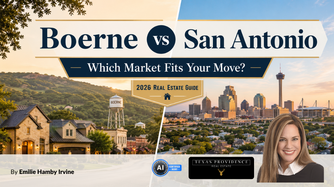 Boerne vs San Antonio: Which Market Fits Your Next Move?