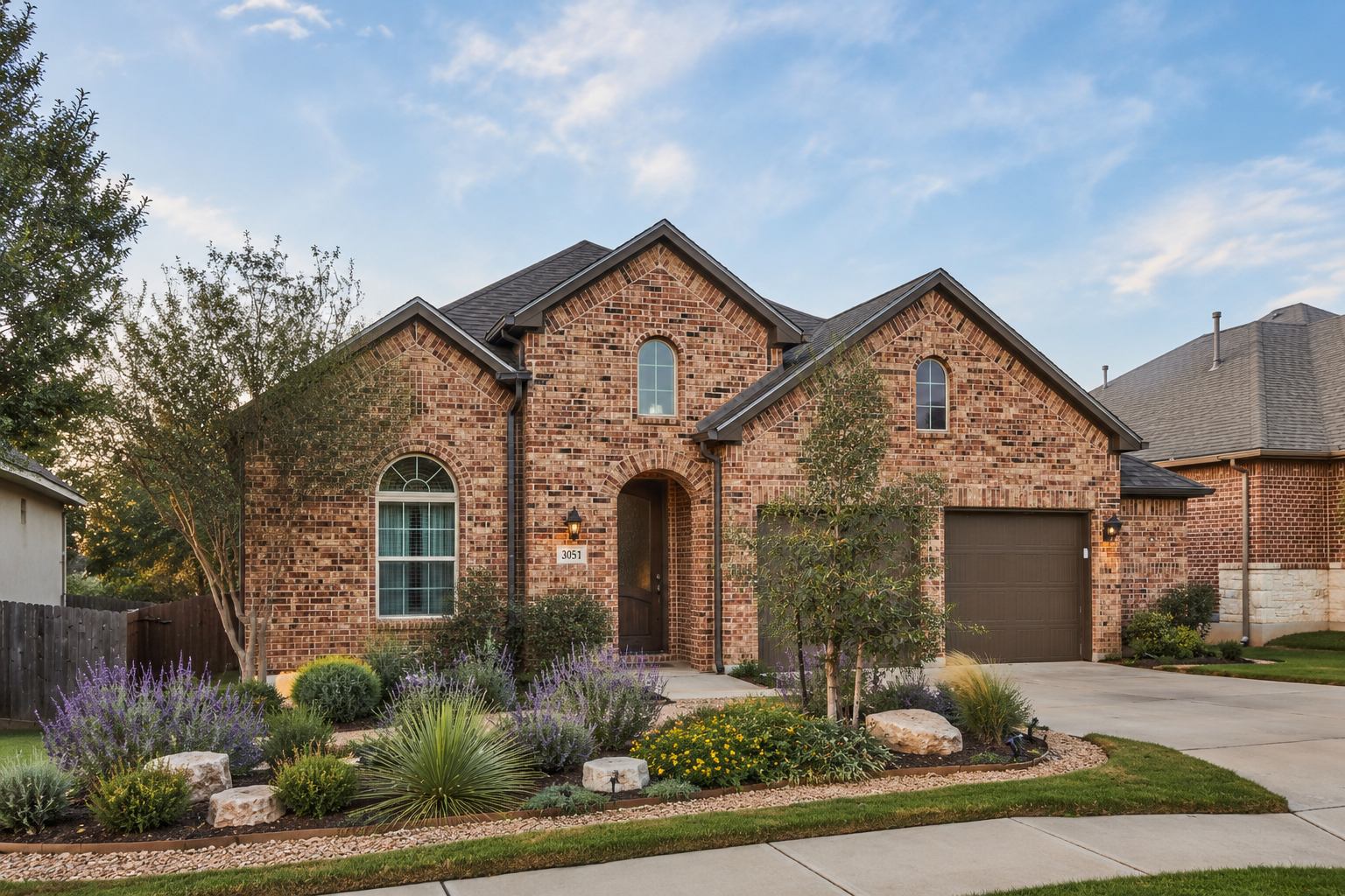 Front exterior of 3051 Blenheim Park in Bulverde, Texas