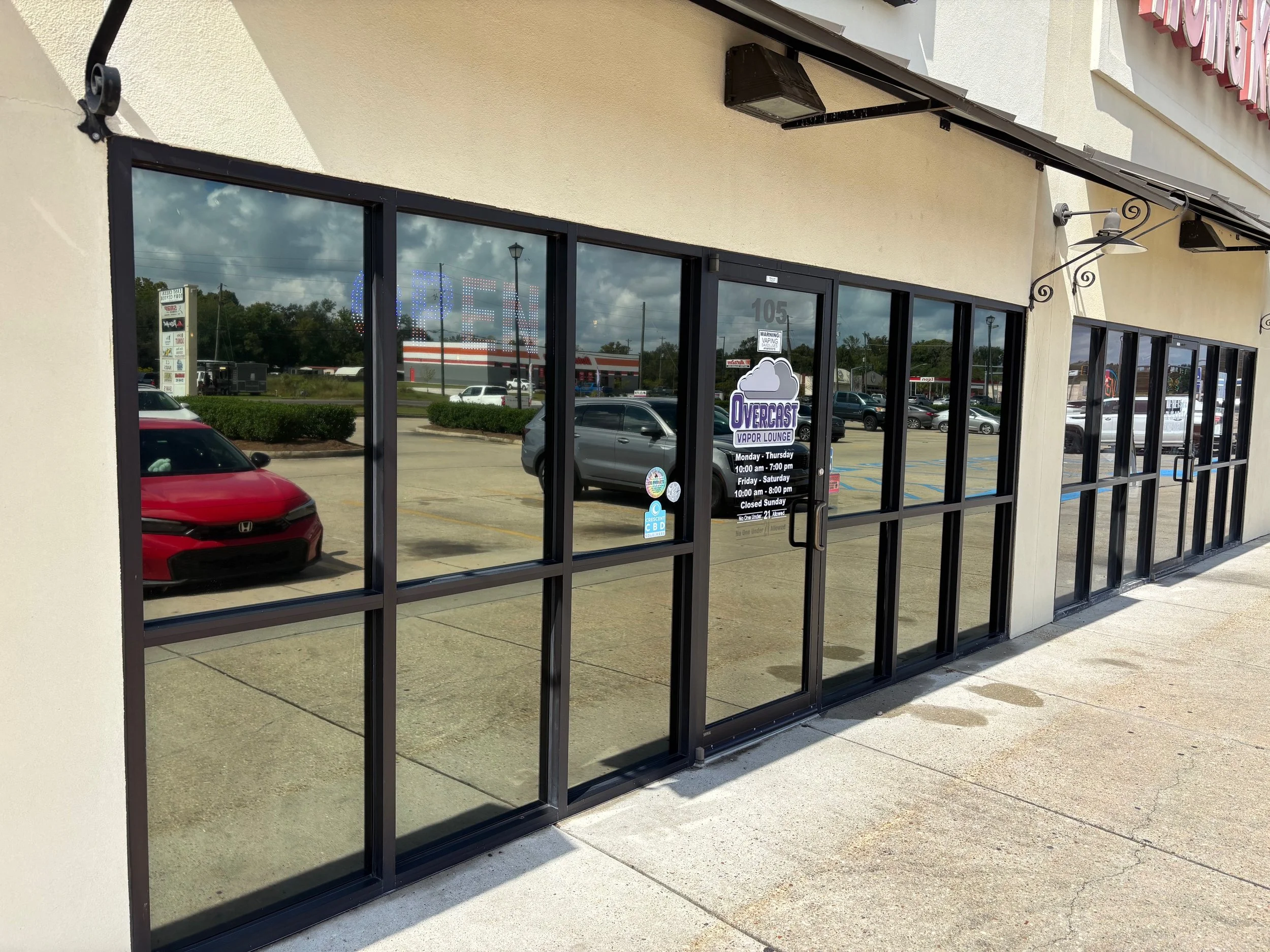 Exterior window cleaning