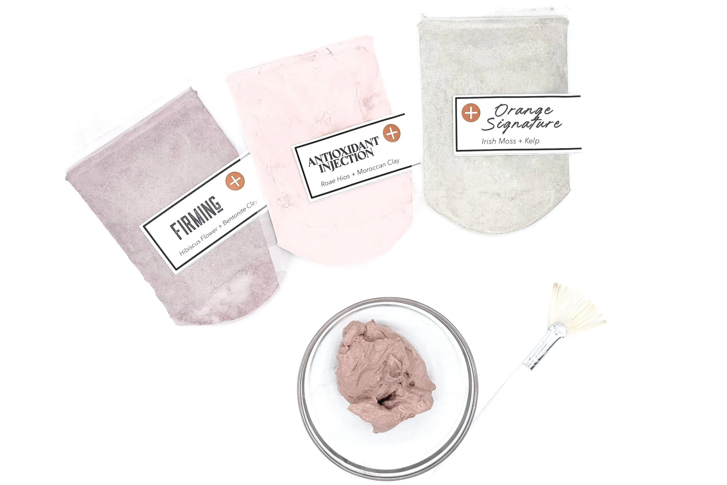 Anti-Aging Facial Mask Collection | Firming Mask, Antioxidant Mask + Orange Signature Mask