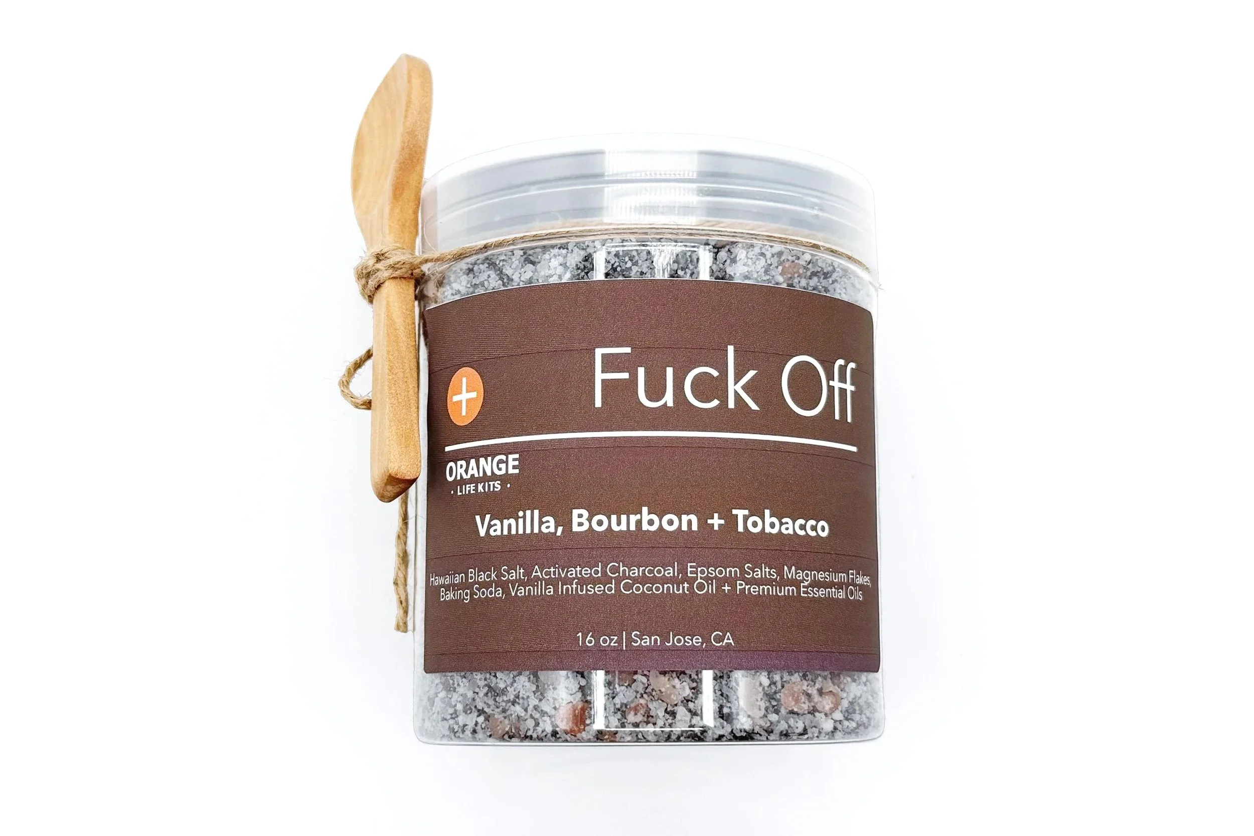 Fuck Off Bath Soak | Vanilla, Bourbon + Tobacco | The Boundaries Collection | 16 oz