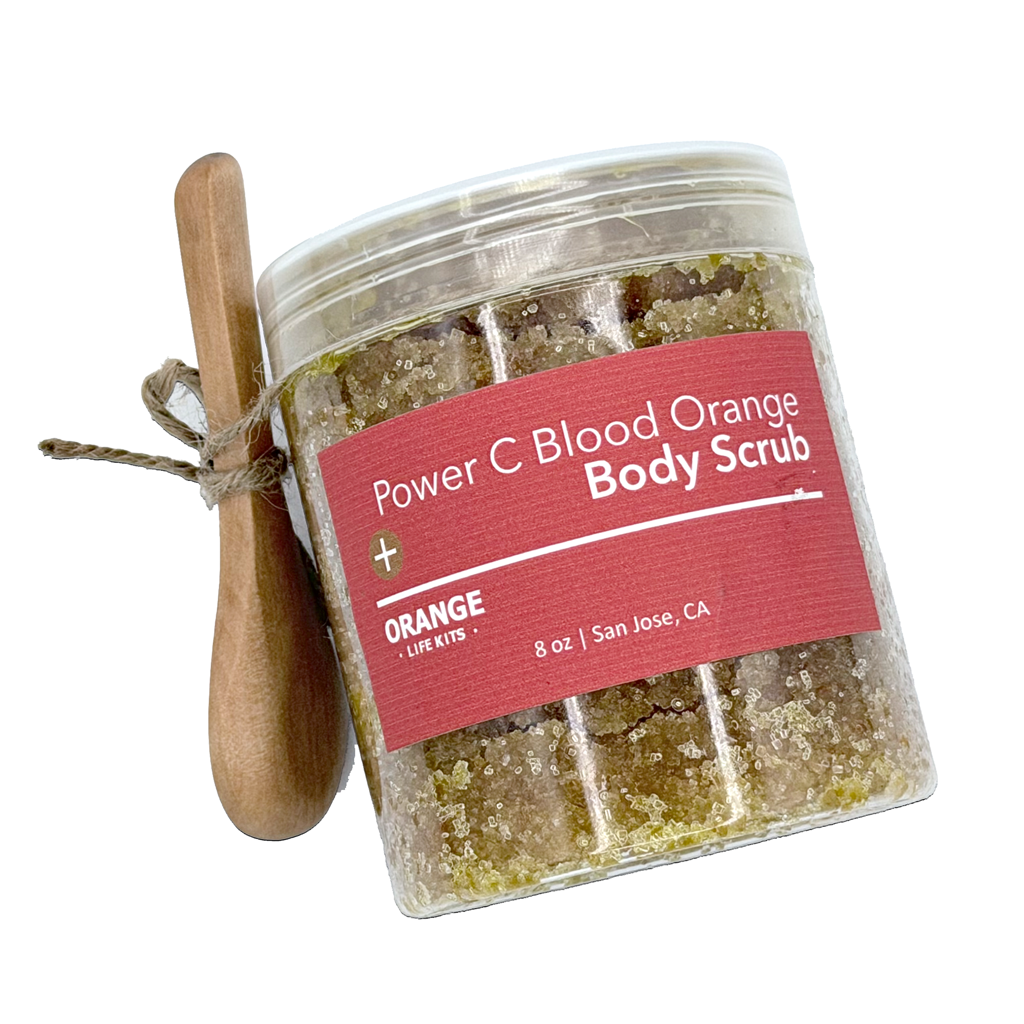 POWER C Blood Orange Body Scrub | Even Skin Tone | 8 oz