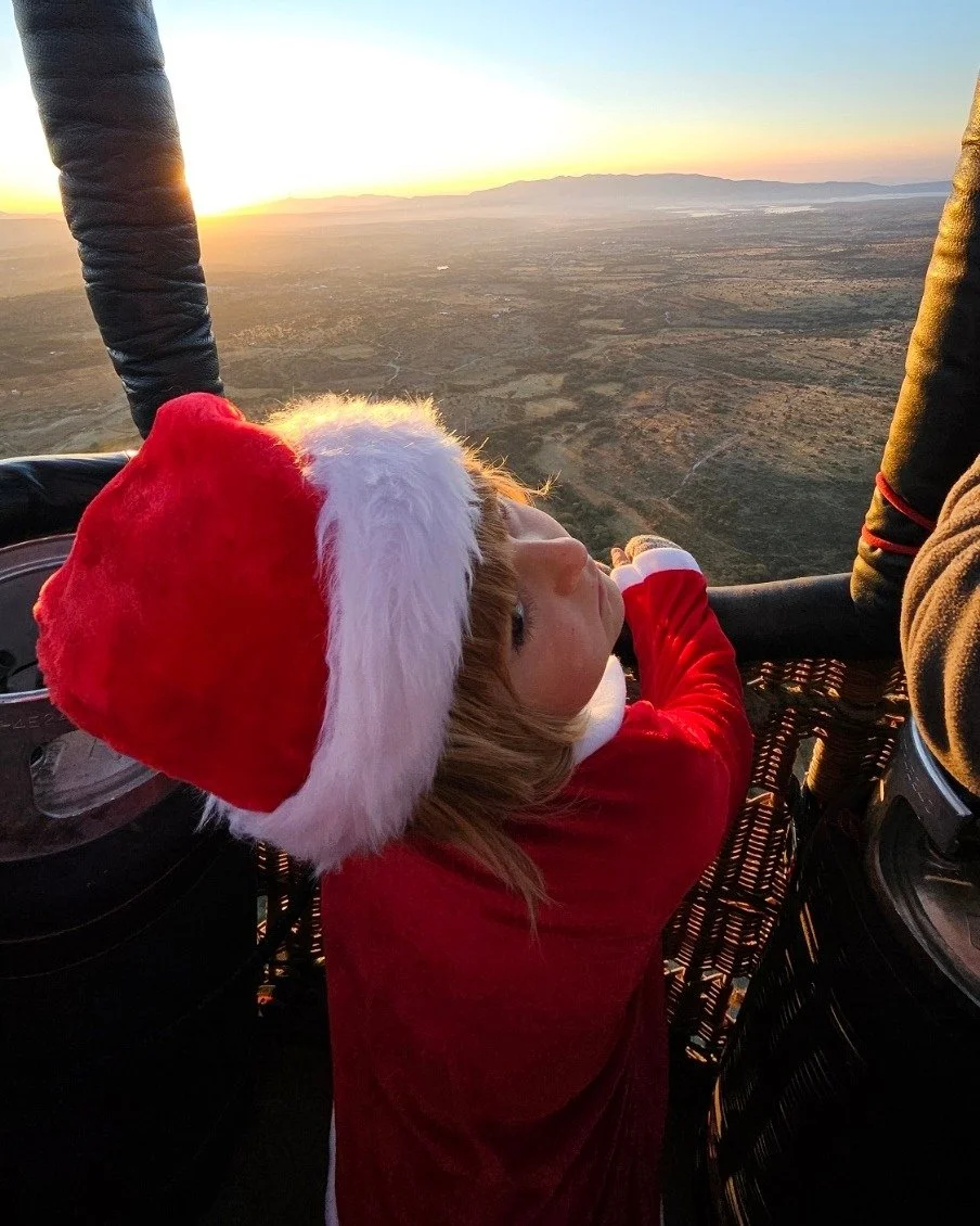 Ethan is melting our hearts!! He was up high in the sky early this morning, looking for #santaclaus 's sleigh. 

Who is READY for #christmas presents? 

WE ARE!