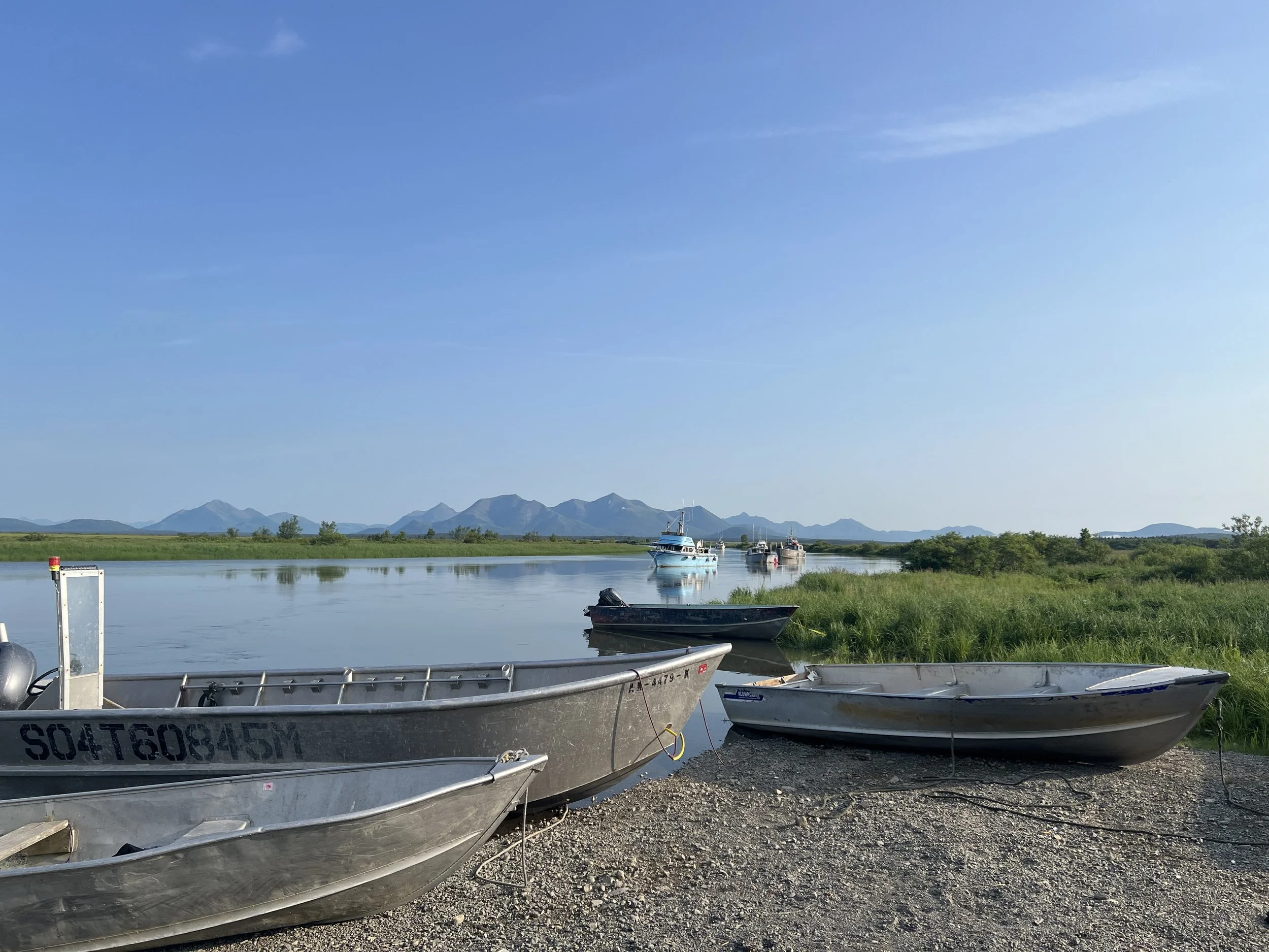 Boats in Bristol Bay