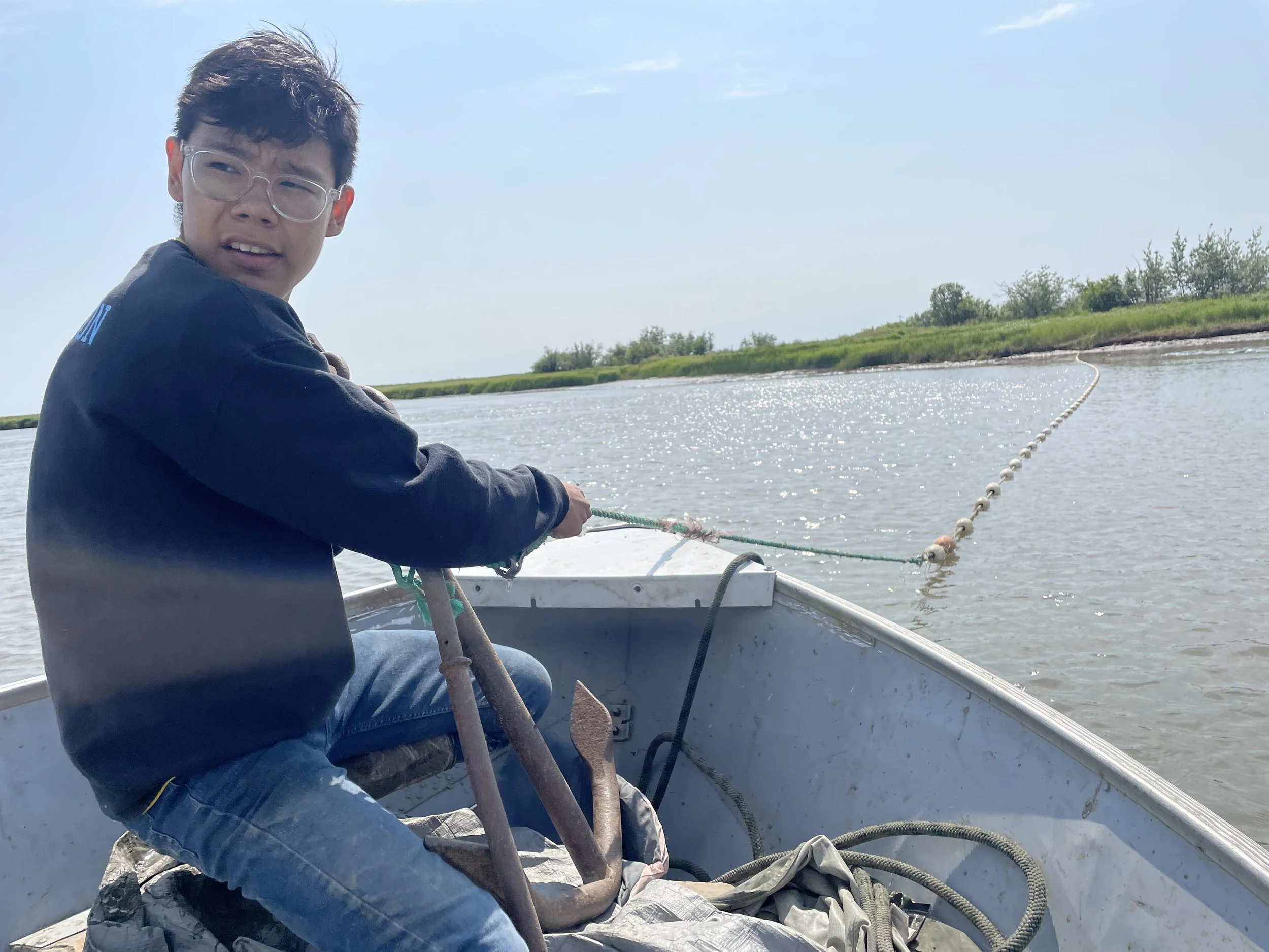 Fishing at Culture Camp