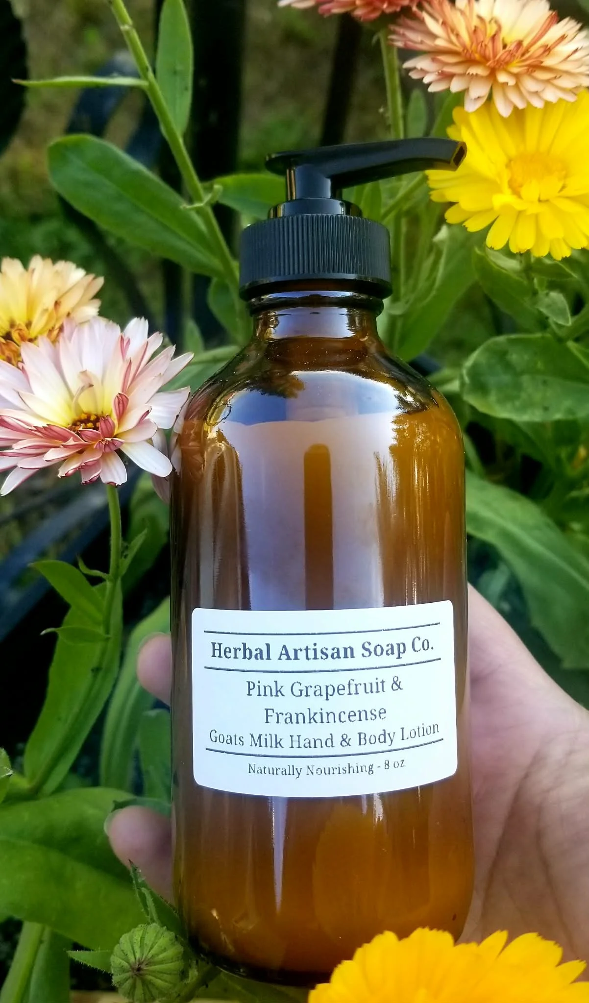 Pink Grapefruit & Frankincense Hand & Body Lotion