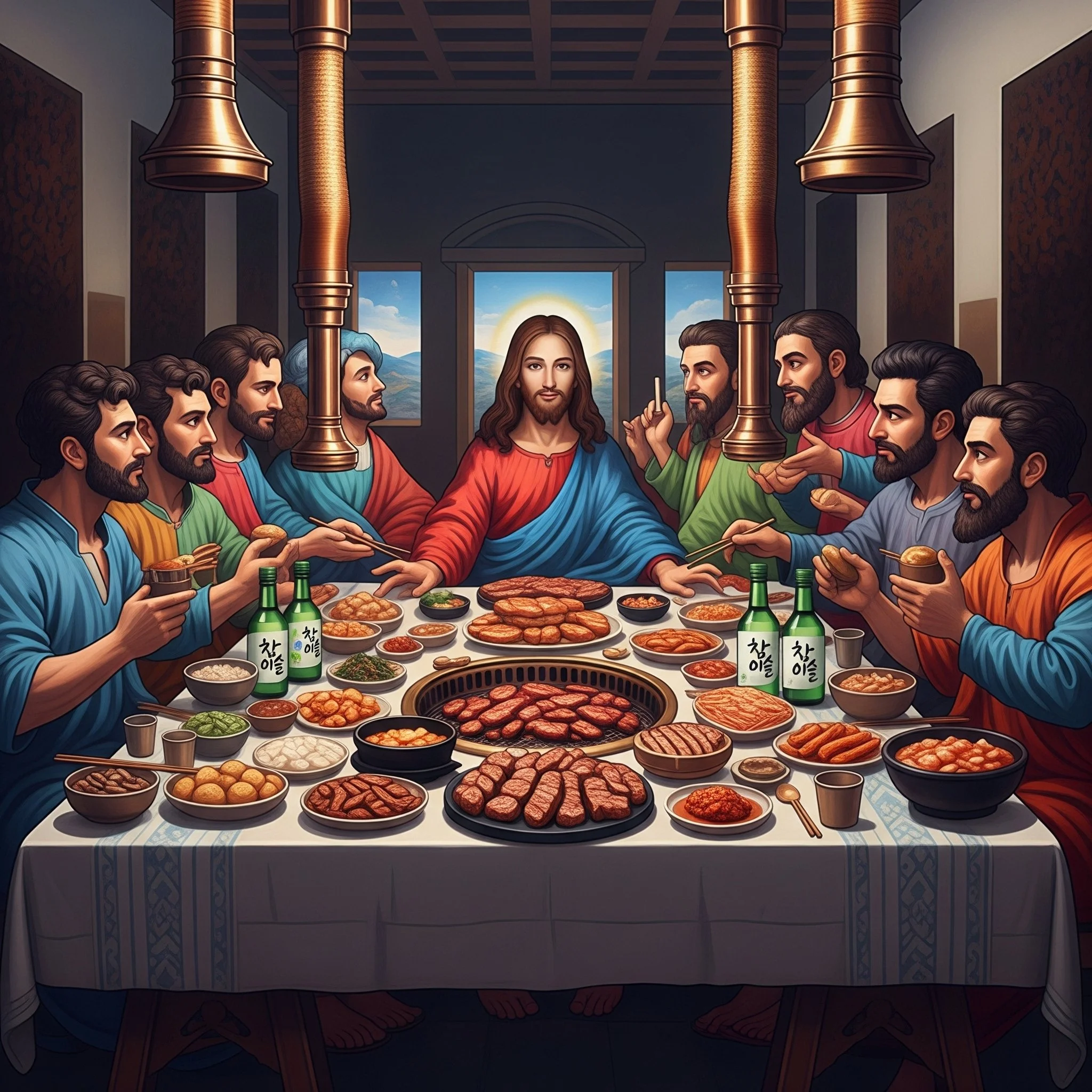 The Last Supper x korean bbq