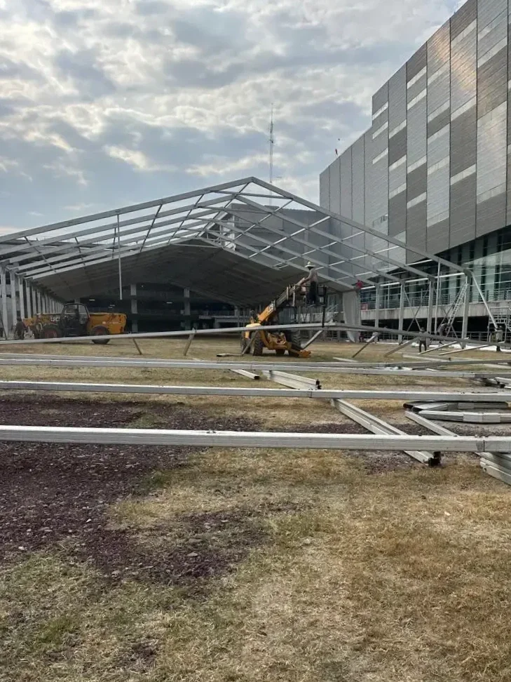 Montaje de Carpa para Evento Social. Azcapotzalco, CDMX. - 2025
