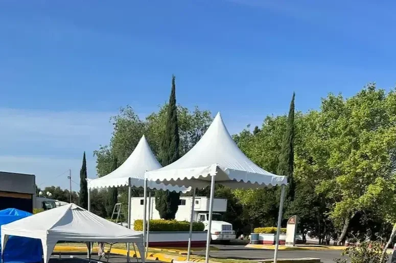 Renta carpa tipo pagoda