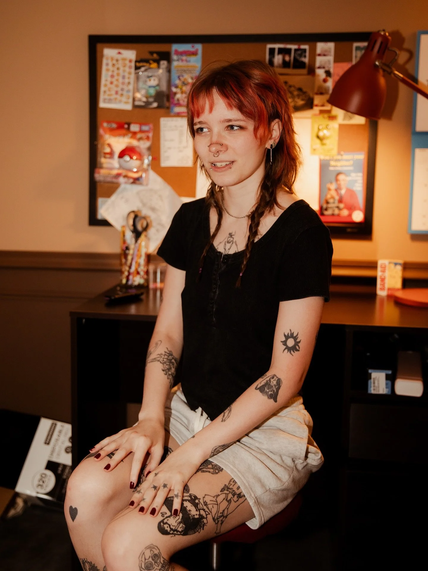 Hello! My name is Mia, and I'm the artist behind Milkee Co.

I've been drawing for as long as I can remember; there are still 18-year-old drawings hung up in my parents' house. My dad is also an artist and always pushed me and inspired me to let my a