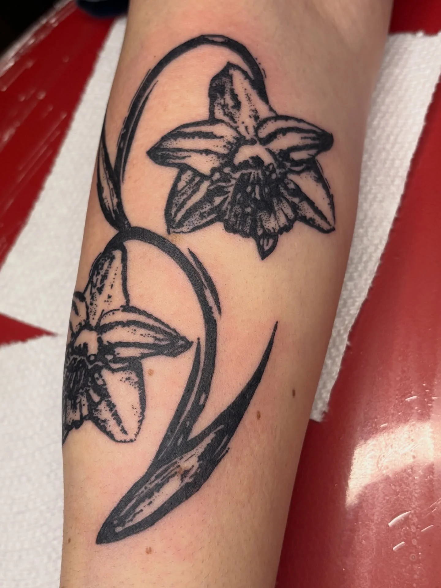 big custom daffodils for Aivrey!

Such a beautiful piece, might be a new favorite of mine 🤭 This was so much fun to do, thank you for the creative freedom!

Our big holiday extravaganza is only 3 DAYS AWAY!!
I am fully booked on flashes, but come sa