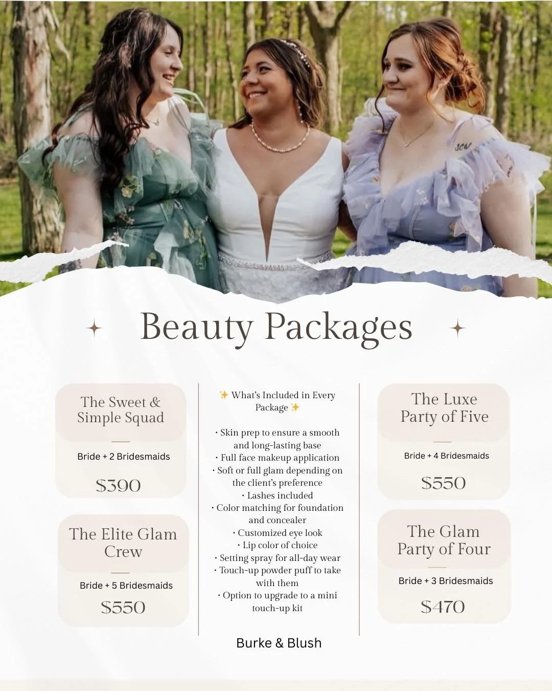 ✨ Limited Time Booking Incentive ✨

I&rsquo;m offering 20% off for the first bride to book in select months 🤍

If you&rsquo;ve been thinking about locking in your wedding makeup, this is your sign. Once that first spot is filled for a month, the dis