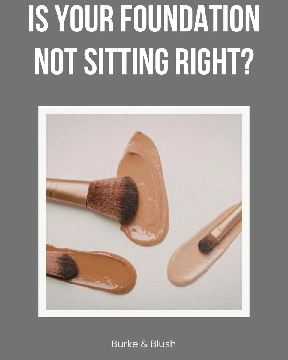 Is your foundation not sitting right?