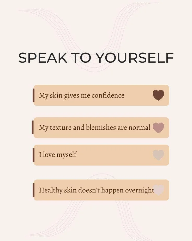 Speak to yourself