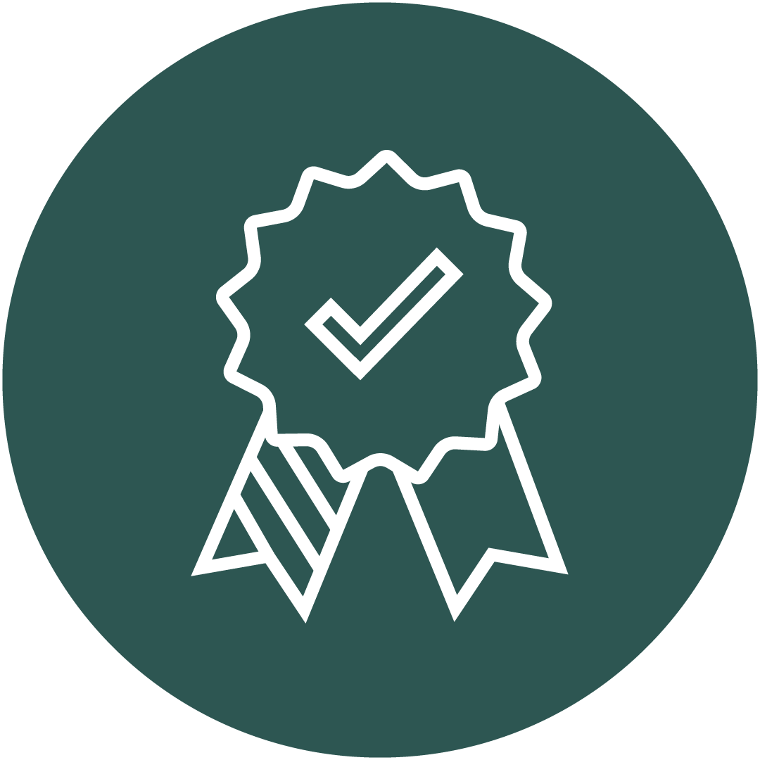 Icon of prize ribbon