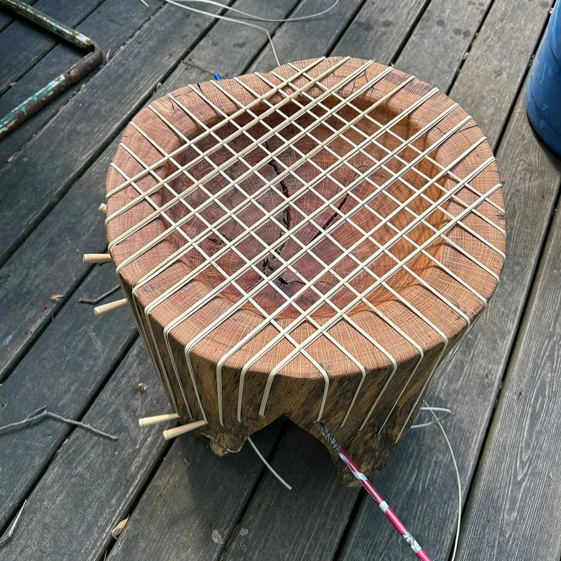 Weaving the Seat