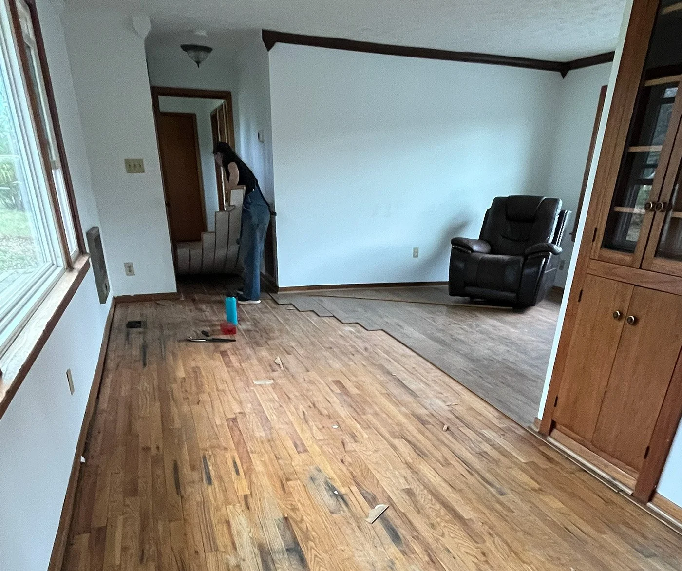 Removing LVT