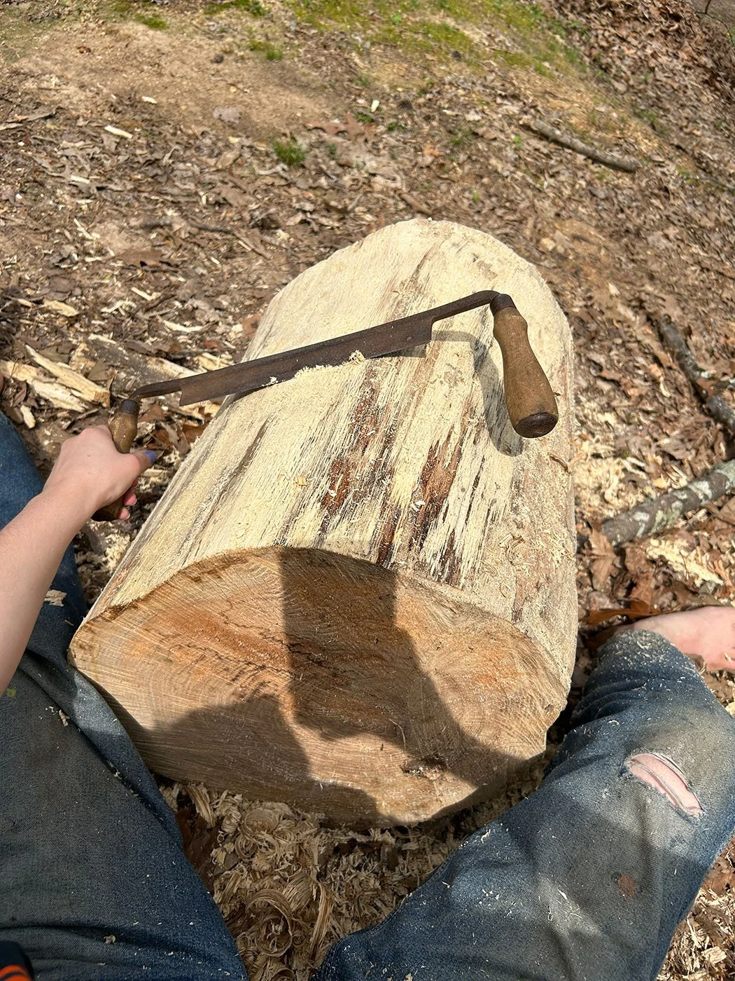 Roughing in the Log