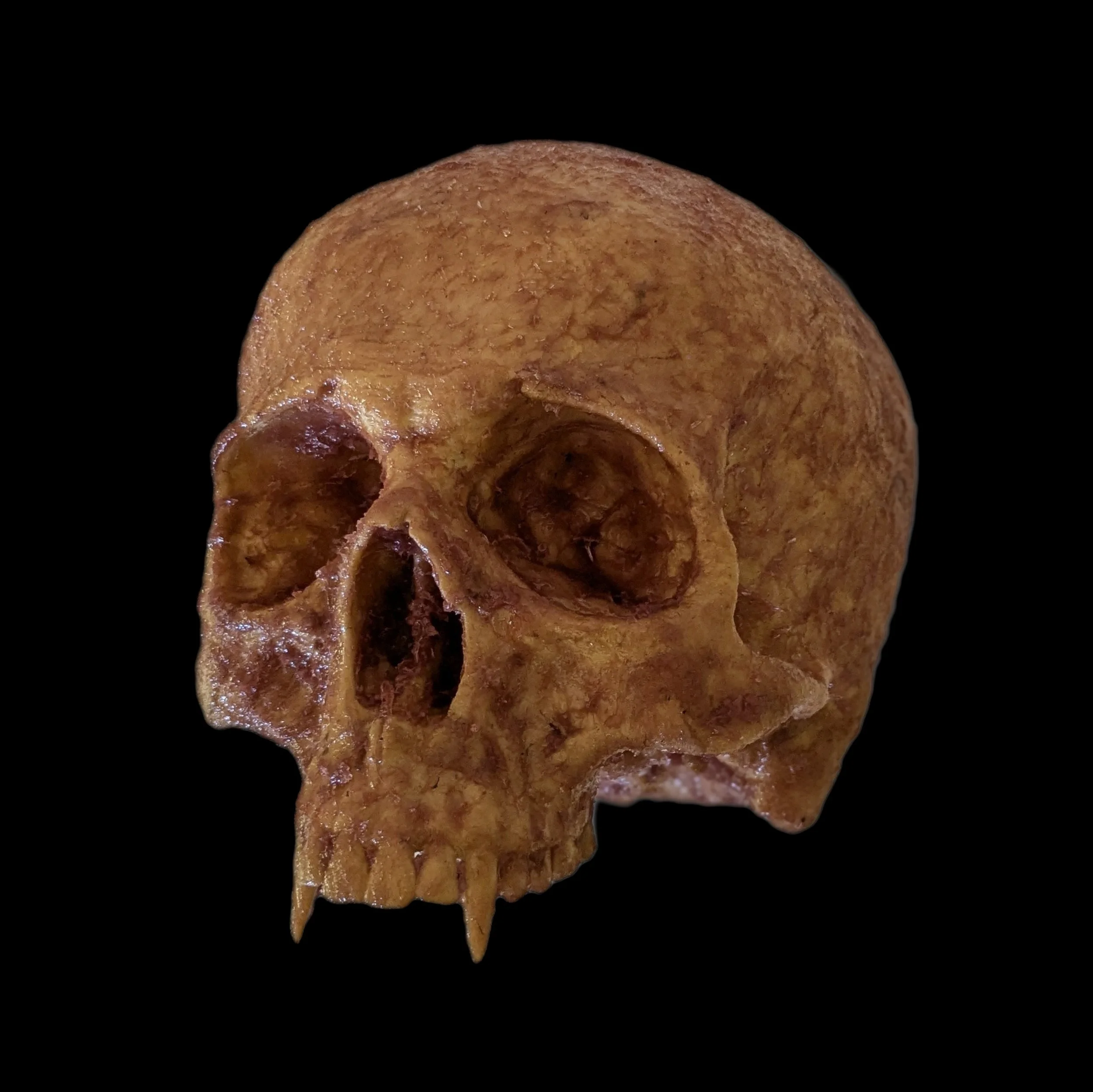 Vampire Skull with Textured Blood - Adult Size 6" Wide