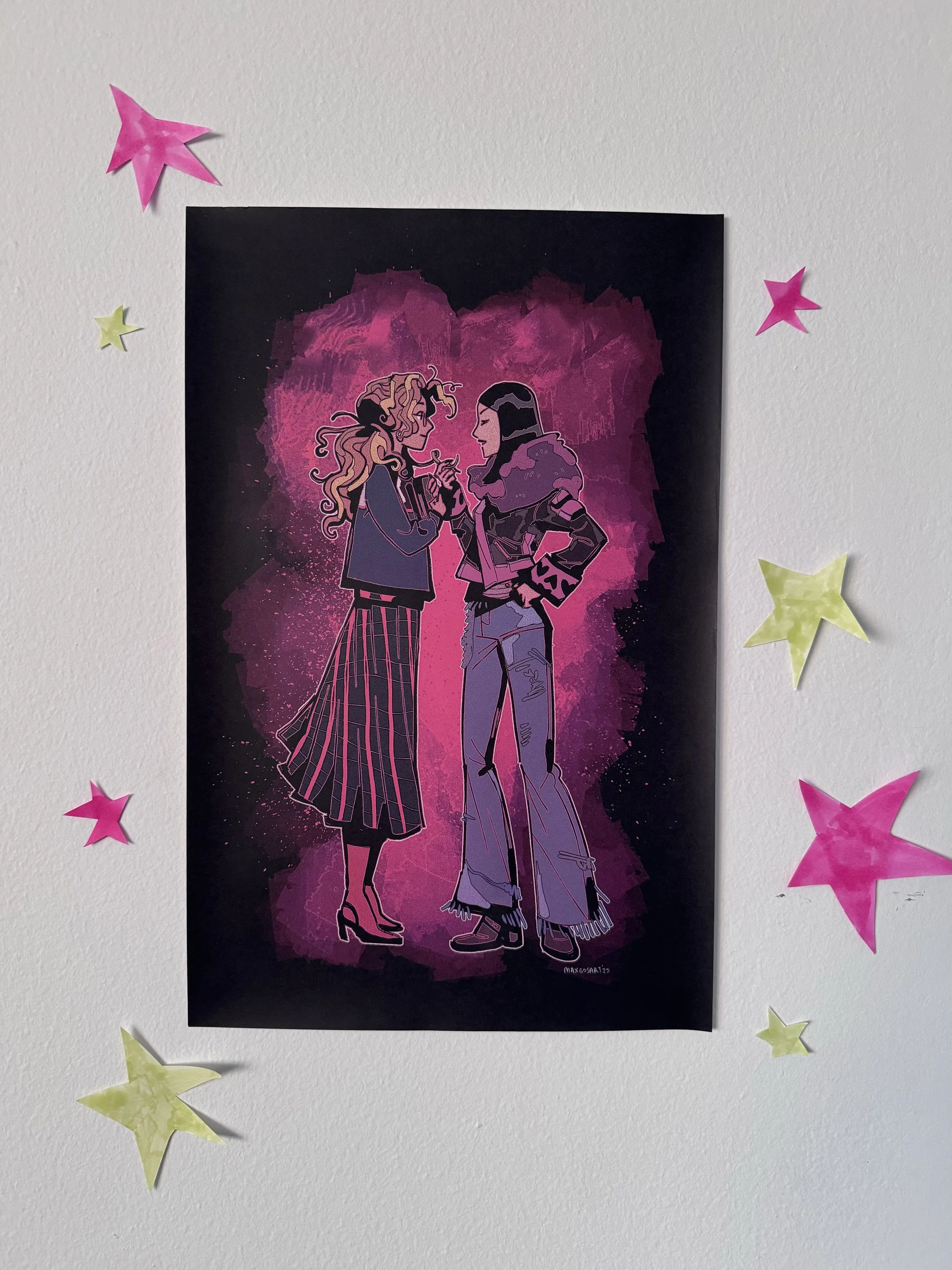 Jennie and Needy Print