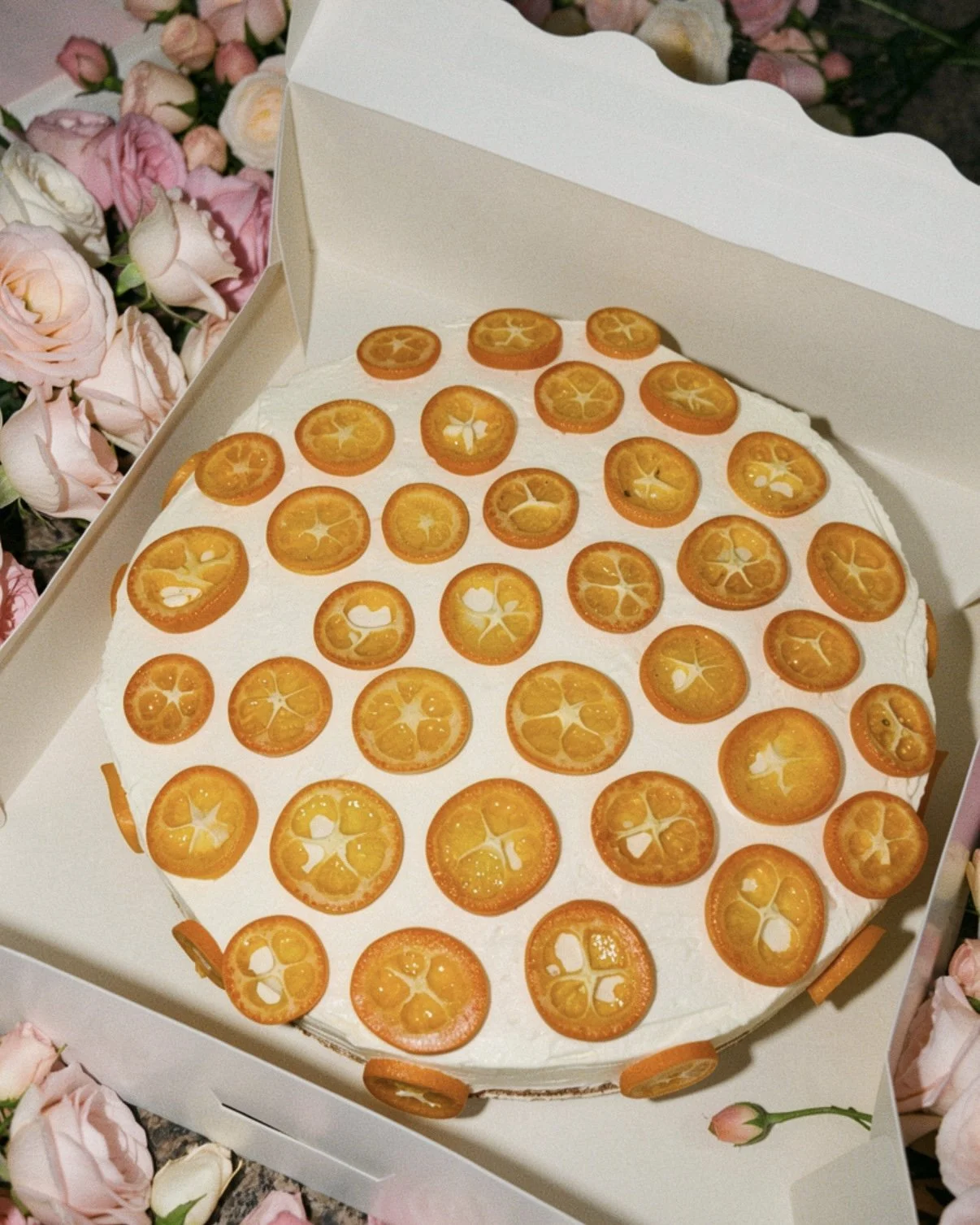 Blood orange olive oil cake (seasonal)