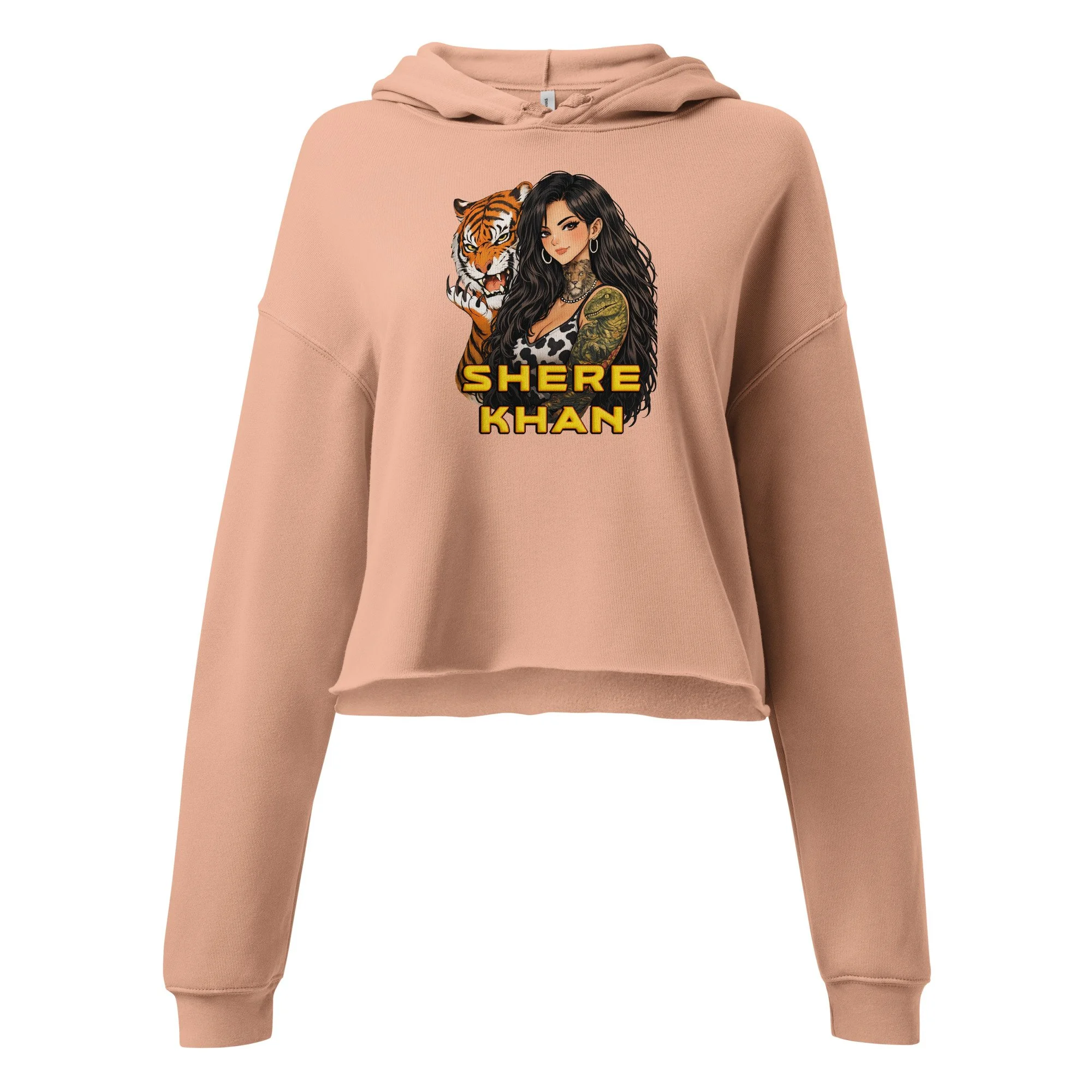 Shere Khan Women's Crop Hoodie