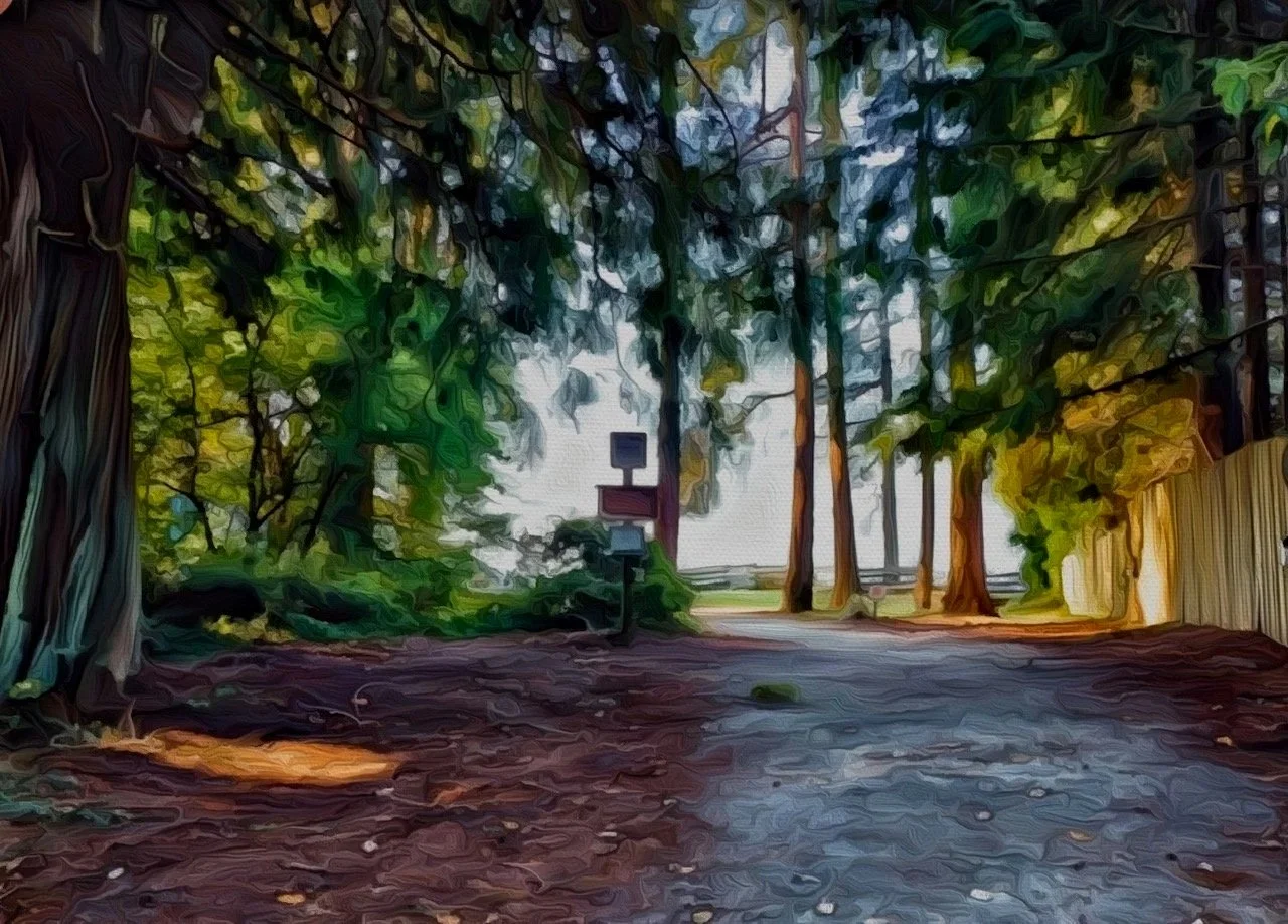 Altered phot of path.