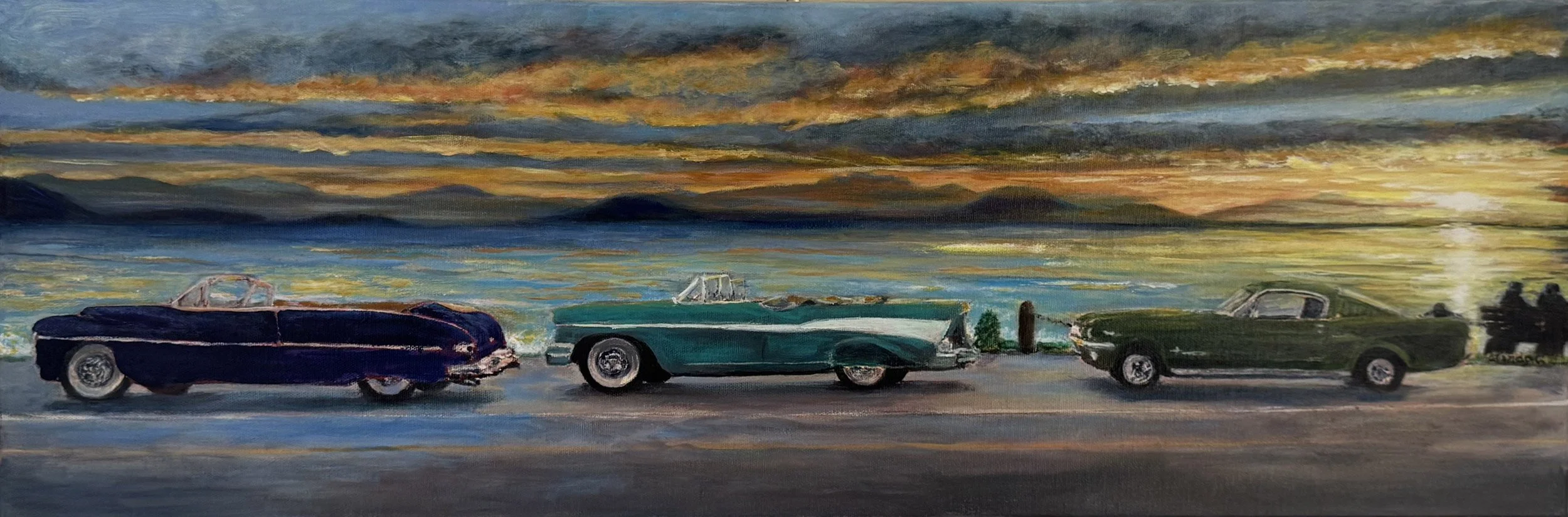 Sunset After the Run