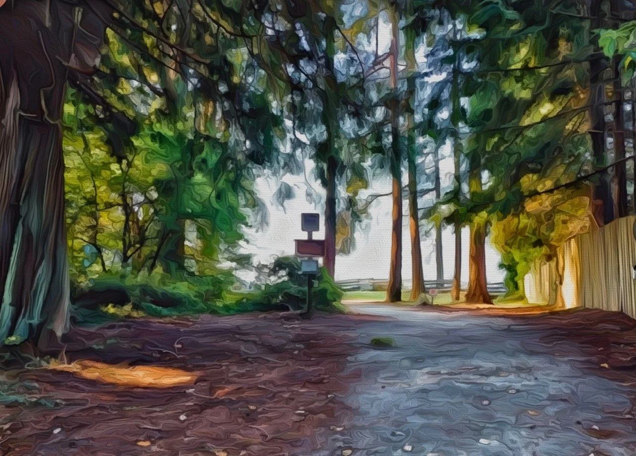 Altered phot of path.