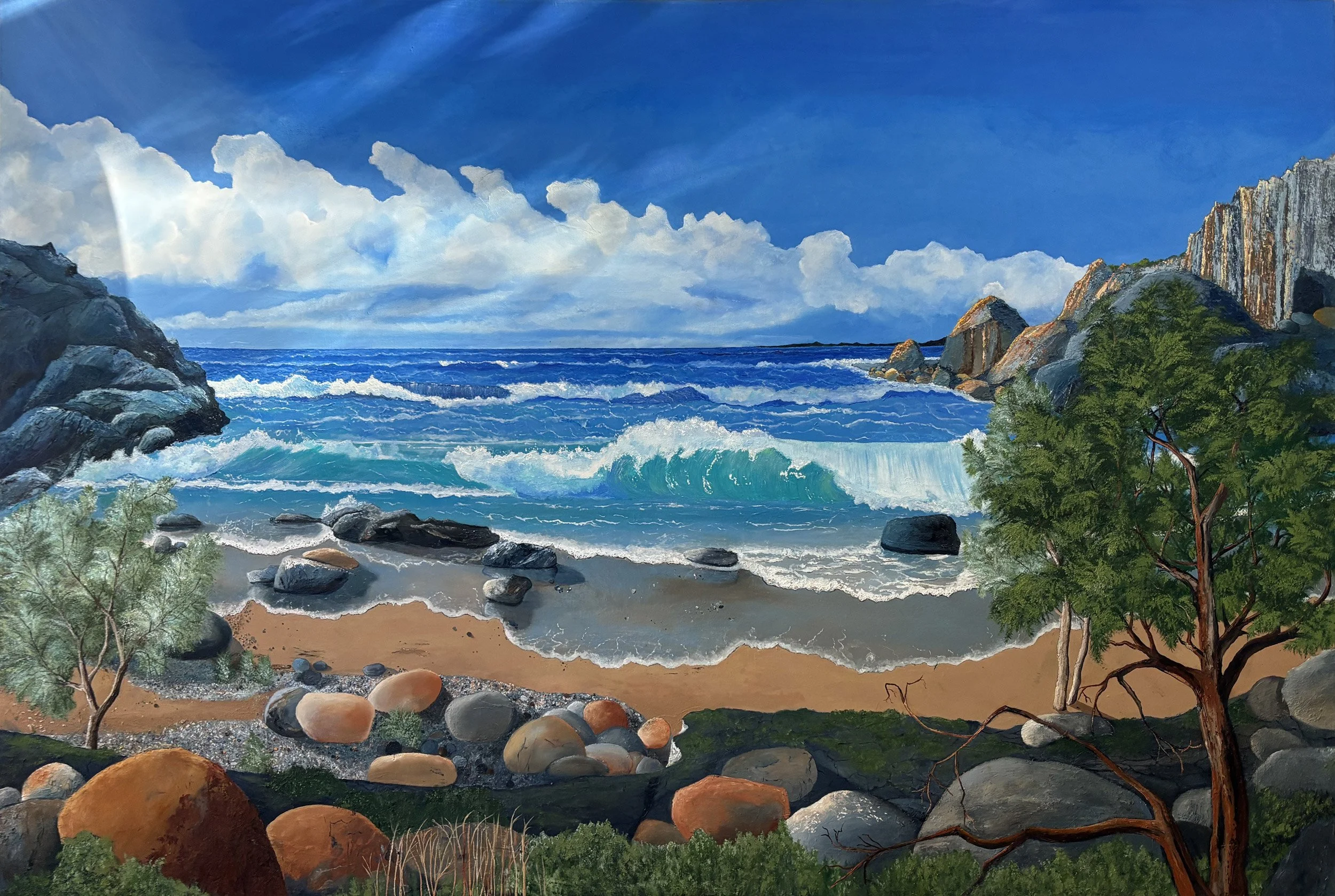 Beach at Paleochora, Crete