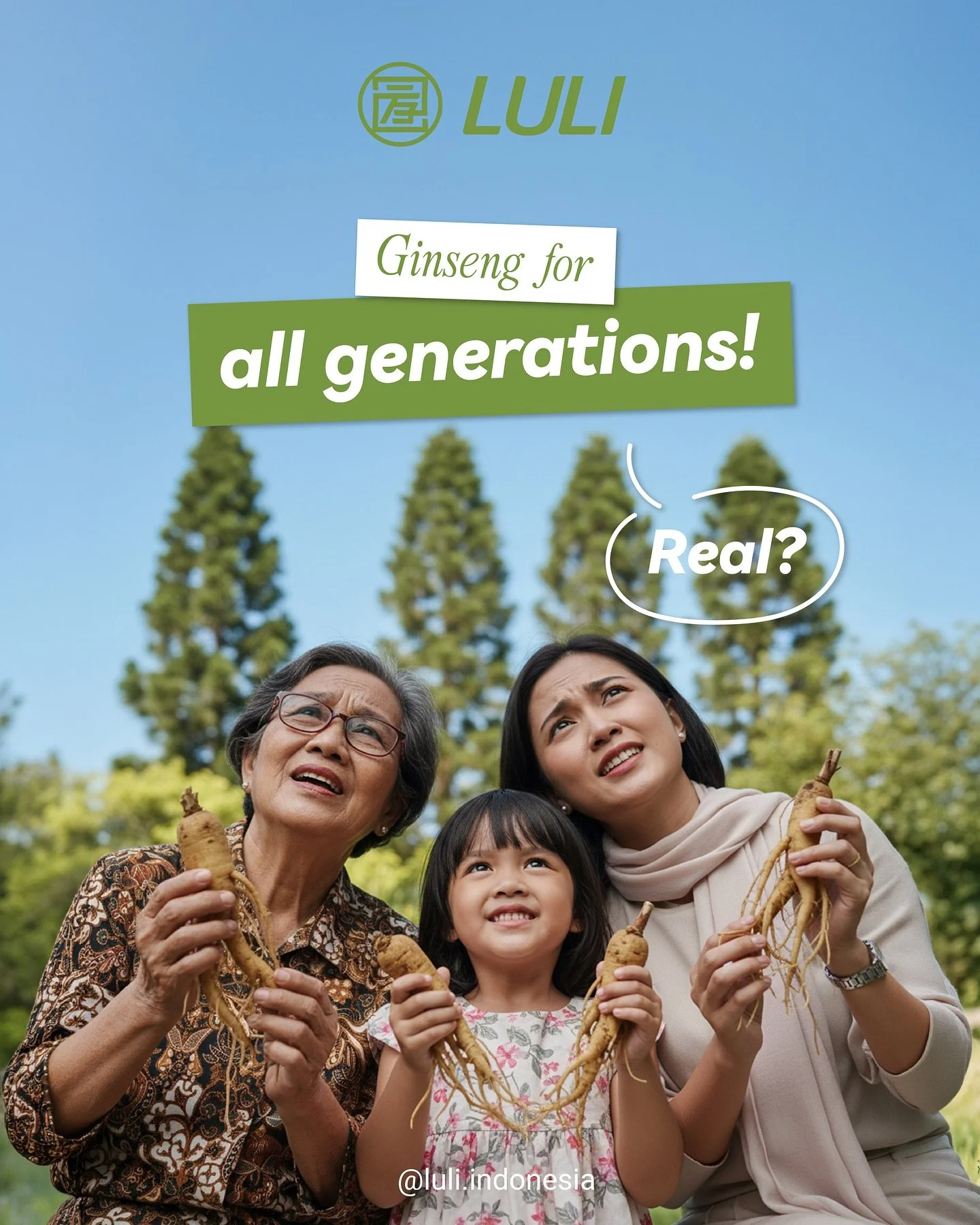 Kata siapa ginseng cuma buat baby boomer?
.
Sekarang banyak anak muda yang mulai kenal dan nikmatin ginseng sebagai bagian dari gaya hidup sehat.
.
Di LULI, kamu bisa coba versi modernnya lewat:
☀️ Sunshine Ginseng
☕ Sunshine Ginseng Latte
.
Kalo kam