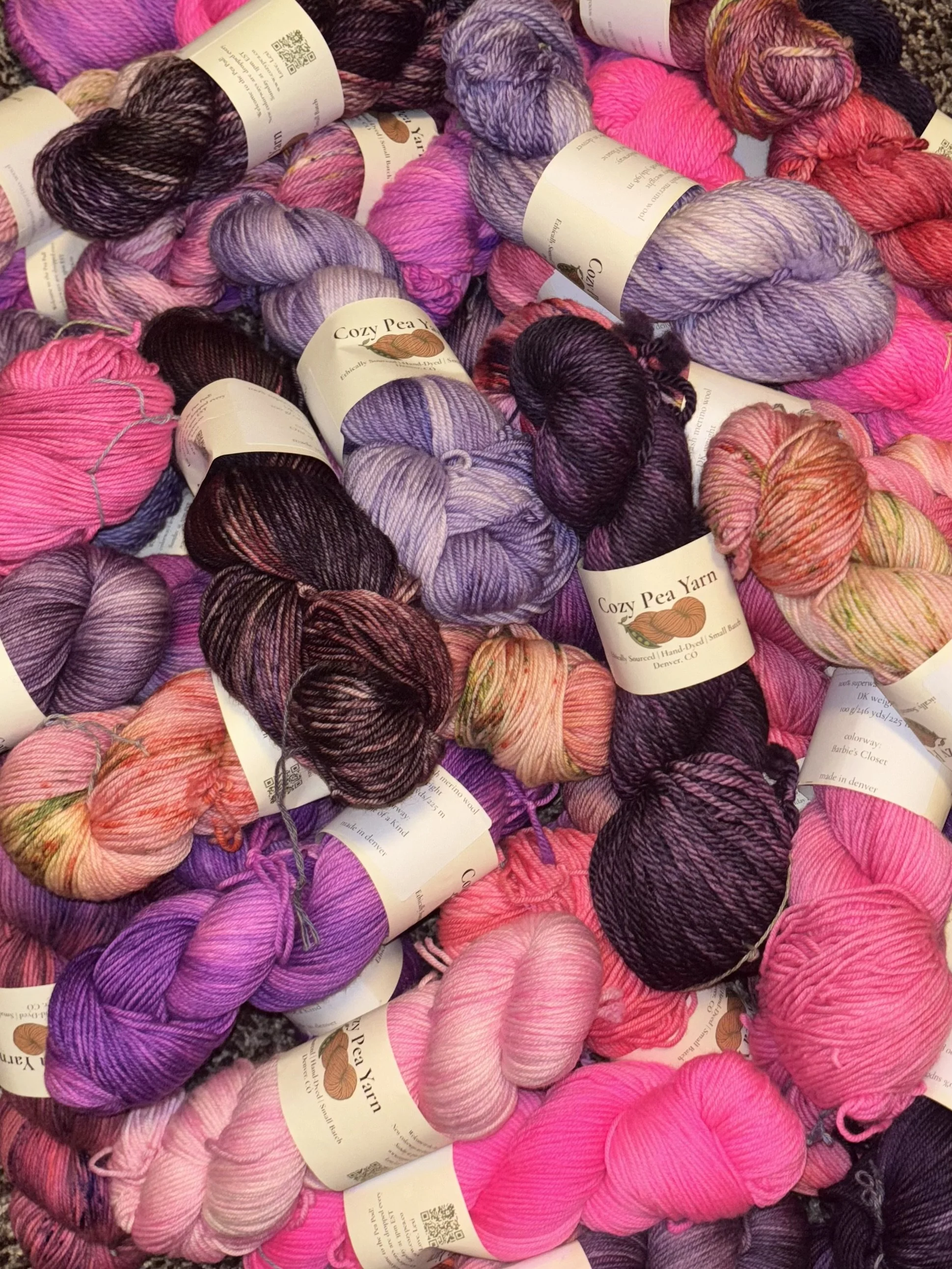 Purple/Pink - Mystery Yarn