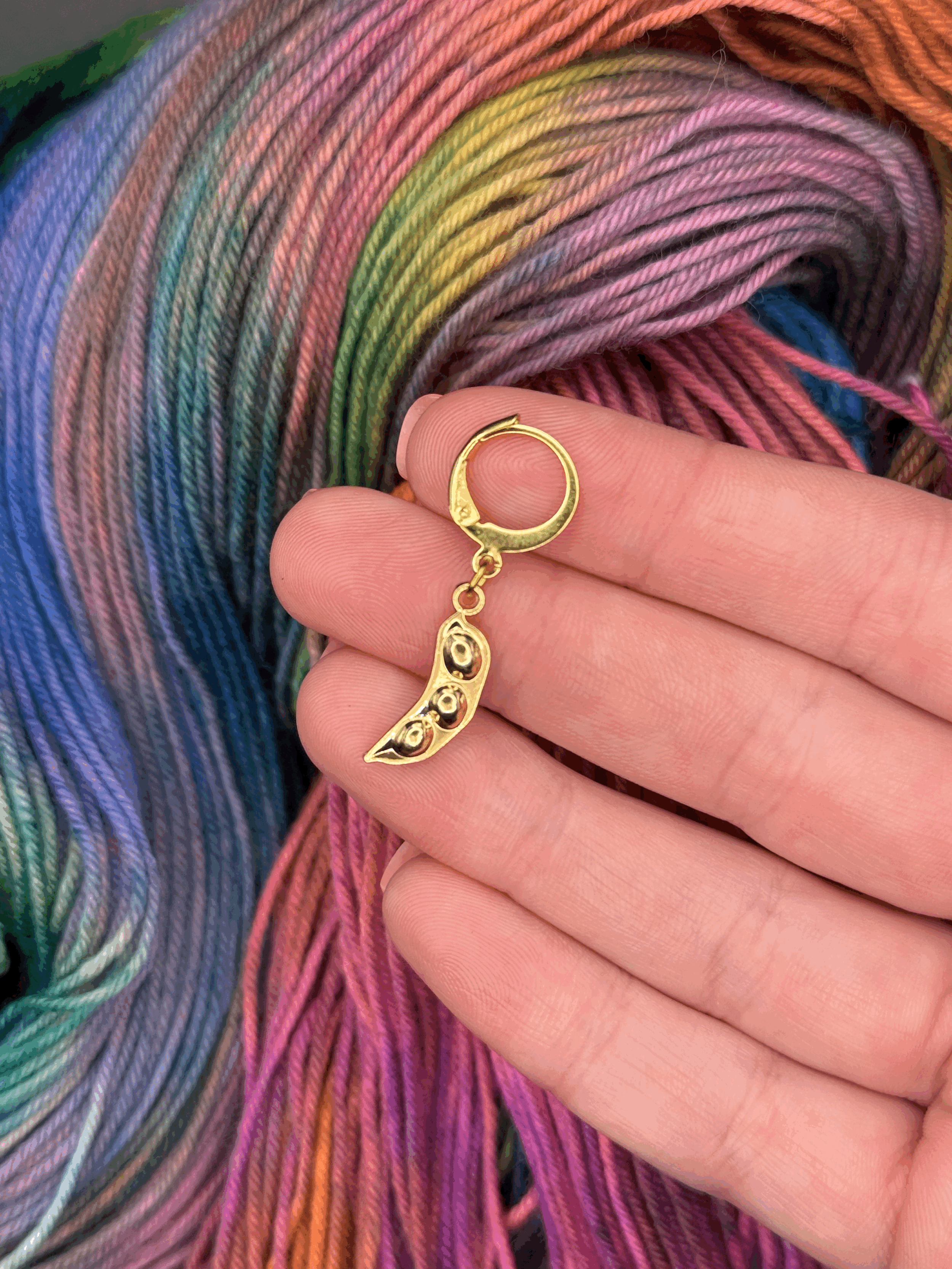 Gold Stitch Marker