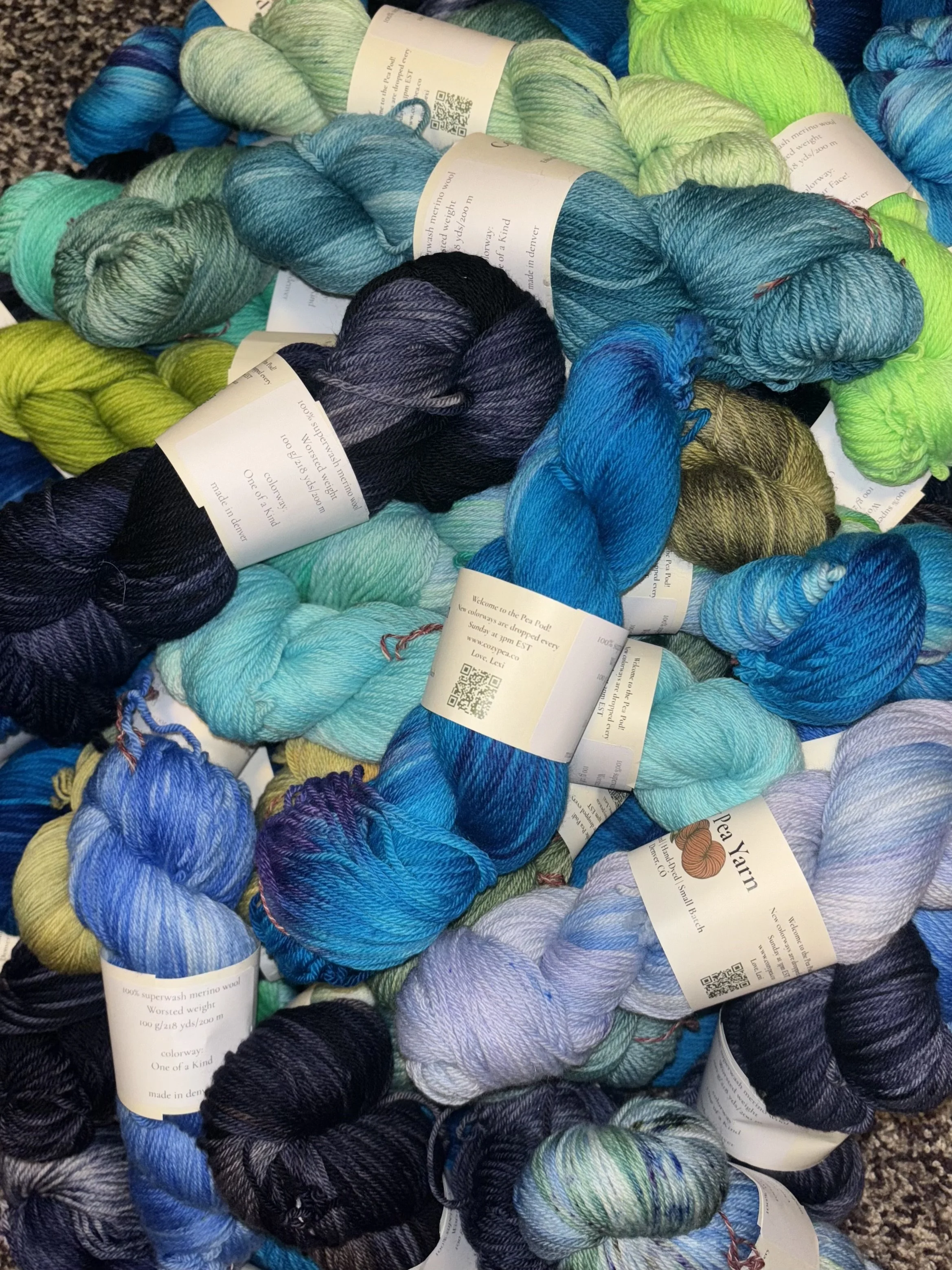 Blue/Green - Mystery Yarn